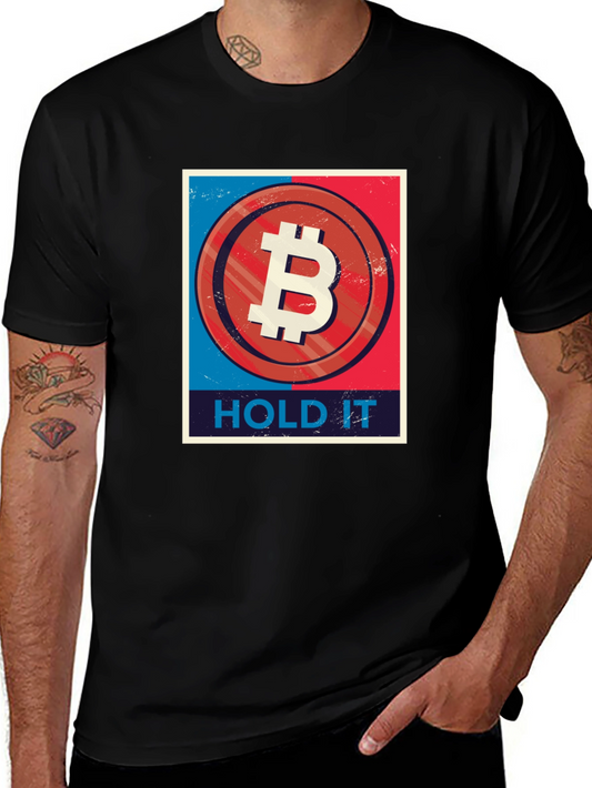 Bitcoin HODL T-Shirt Crypto Currency Graphic Tee