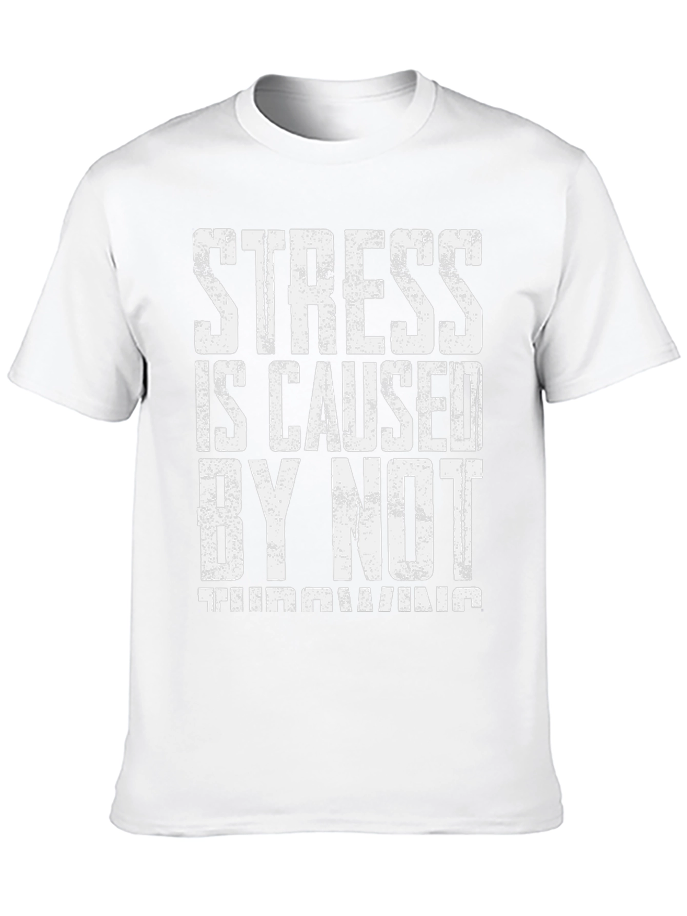 Stress Throwing T-Shirt - Humorous Relaxing Design