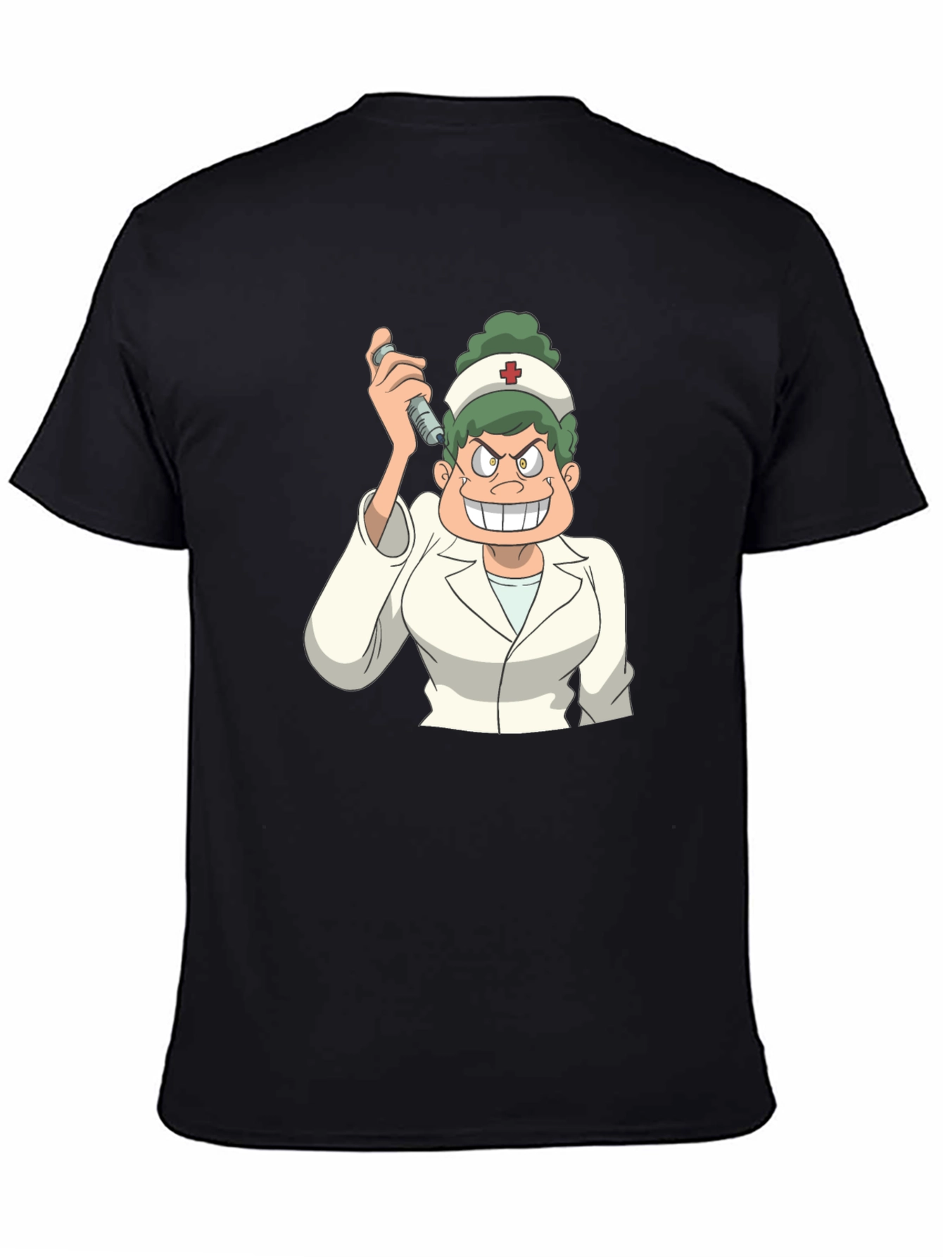 Cartoon Nurse Graphic Tee