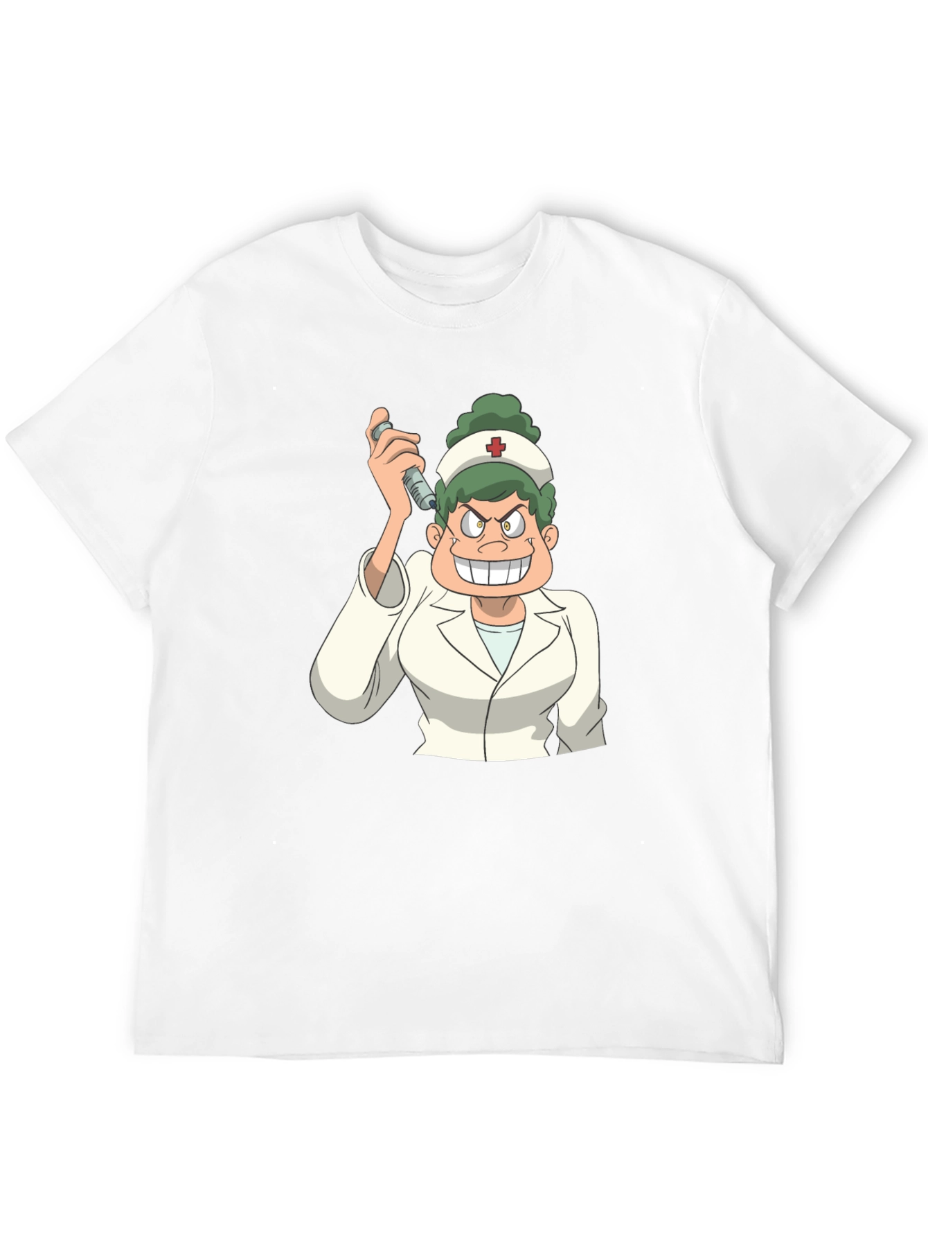 Cartoon Nurse Graphic Tee