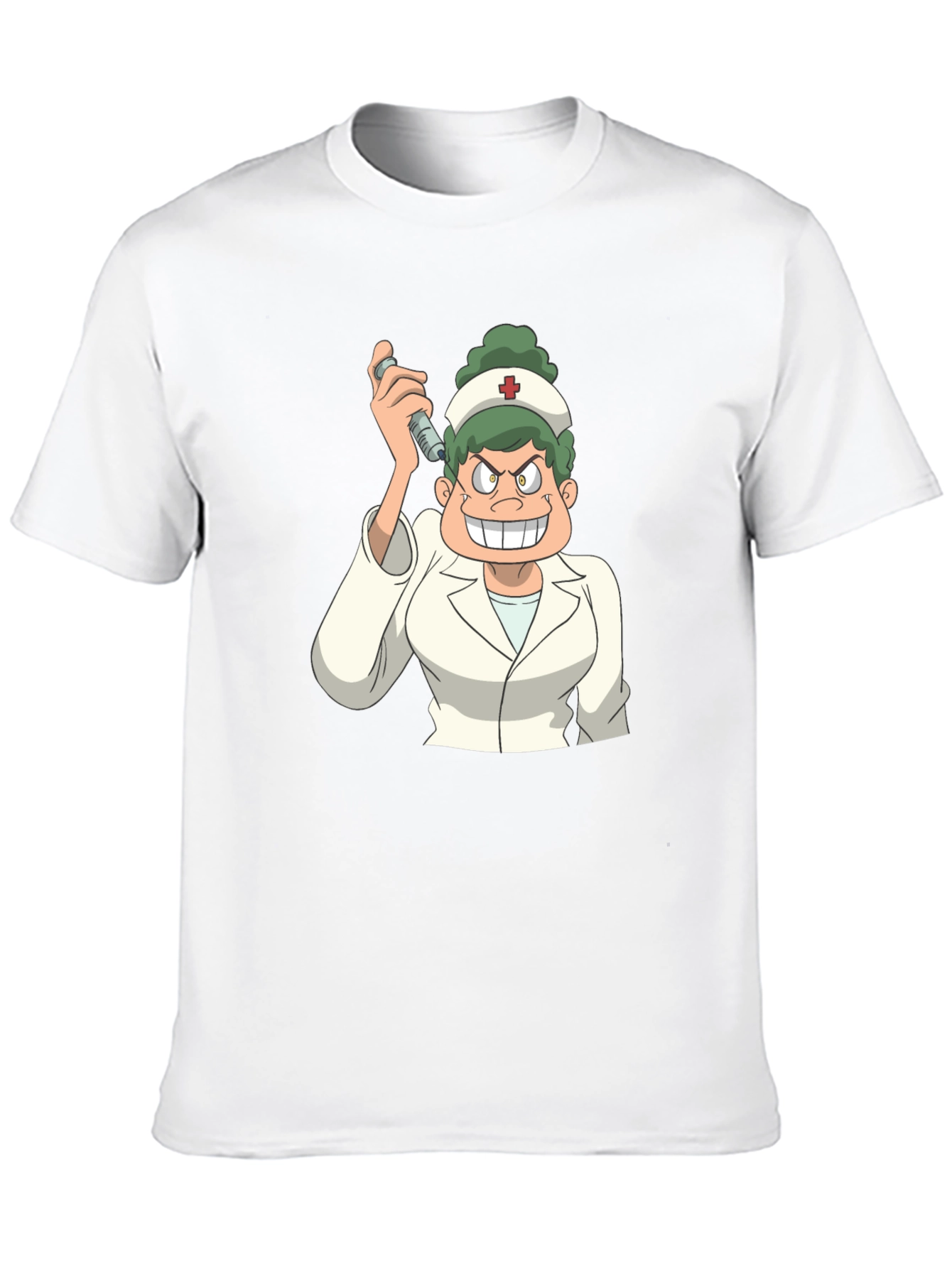 Cartoon Nurse Graphic Tee