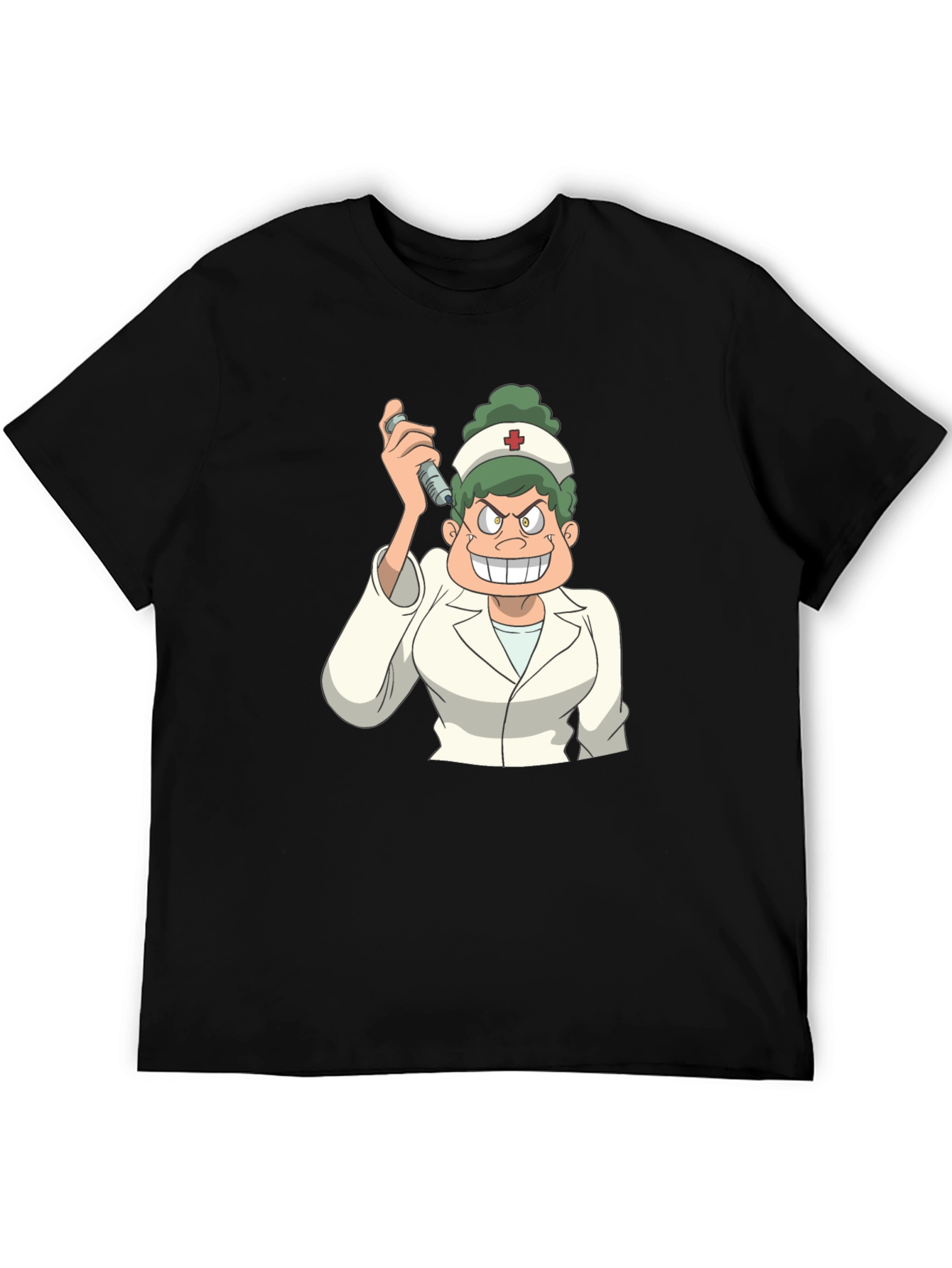 Cartoon Nurse Graphic Tee
