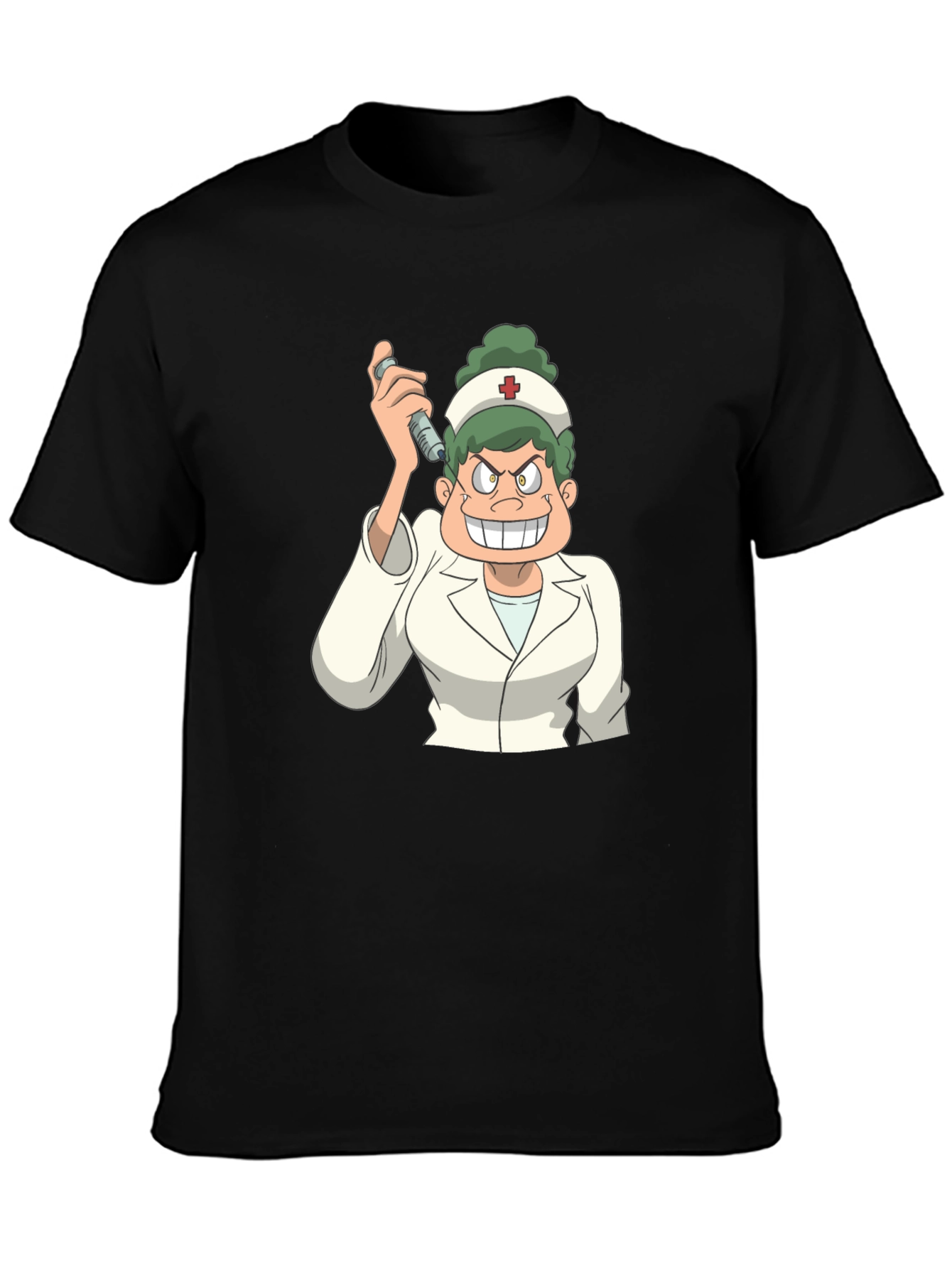 Cartoon Nurse Graphic Tee