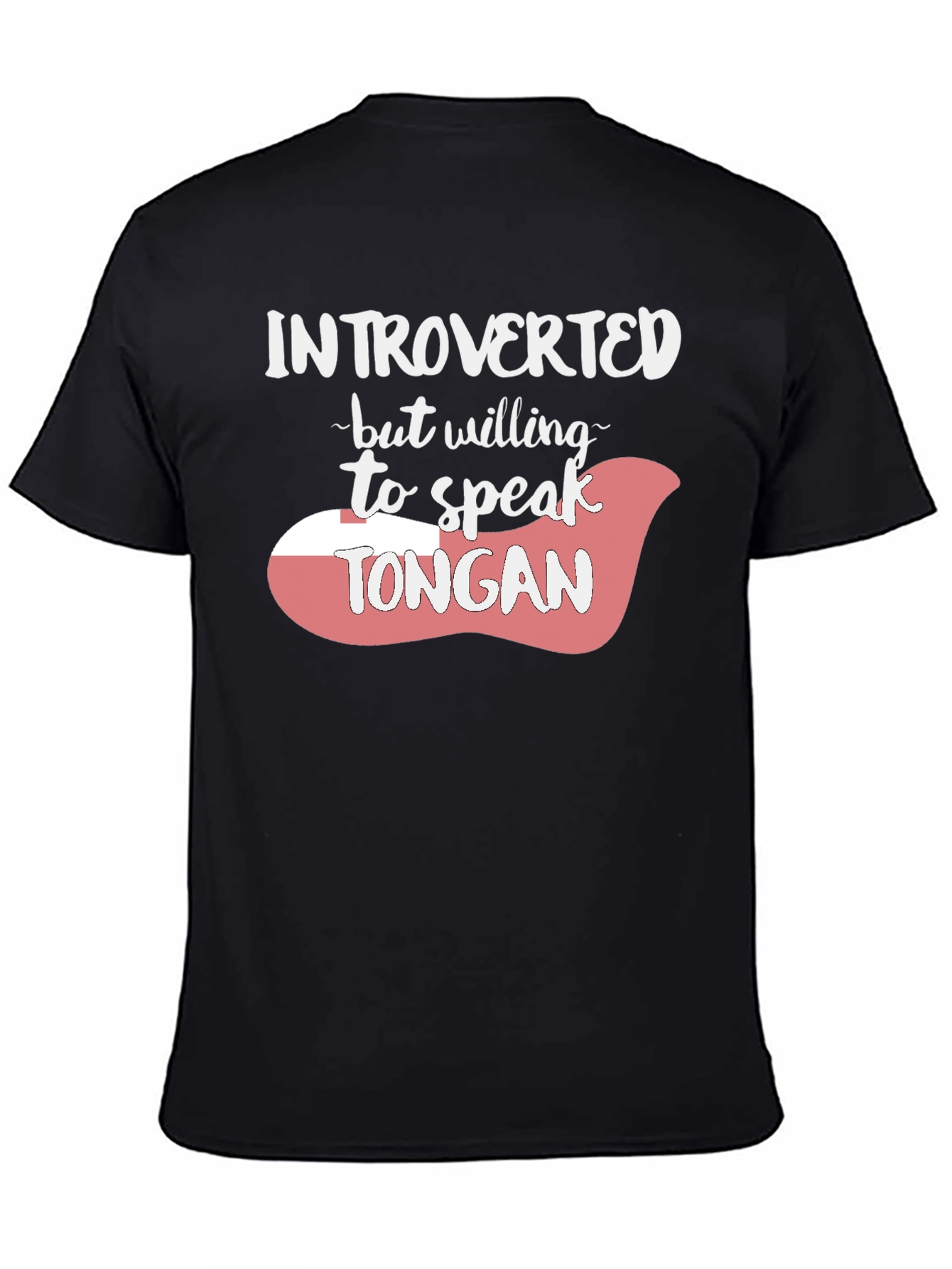 Introverted Tongan Speaker Tee