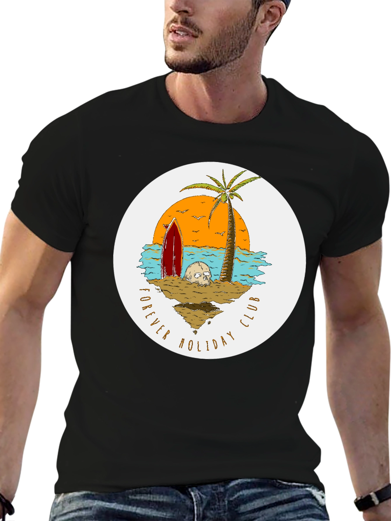 Forever Holiday Club Graphic T-Shirt