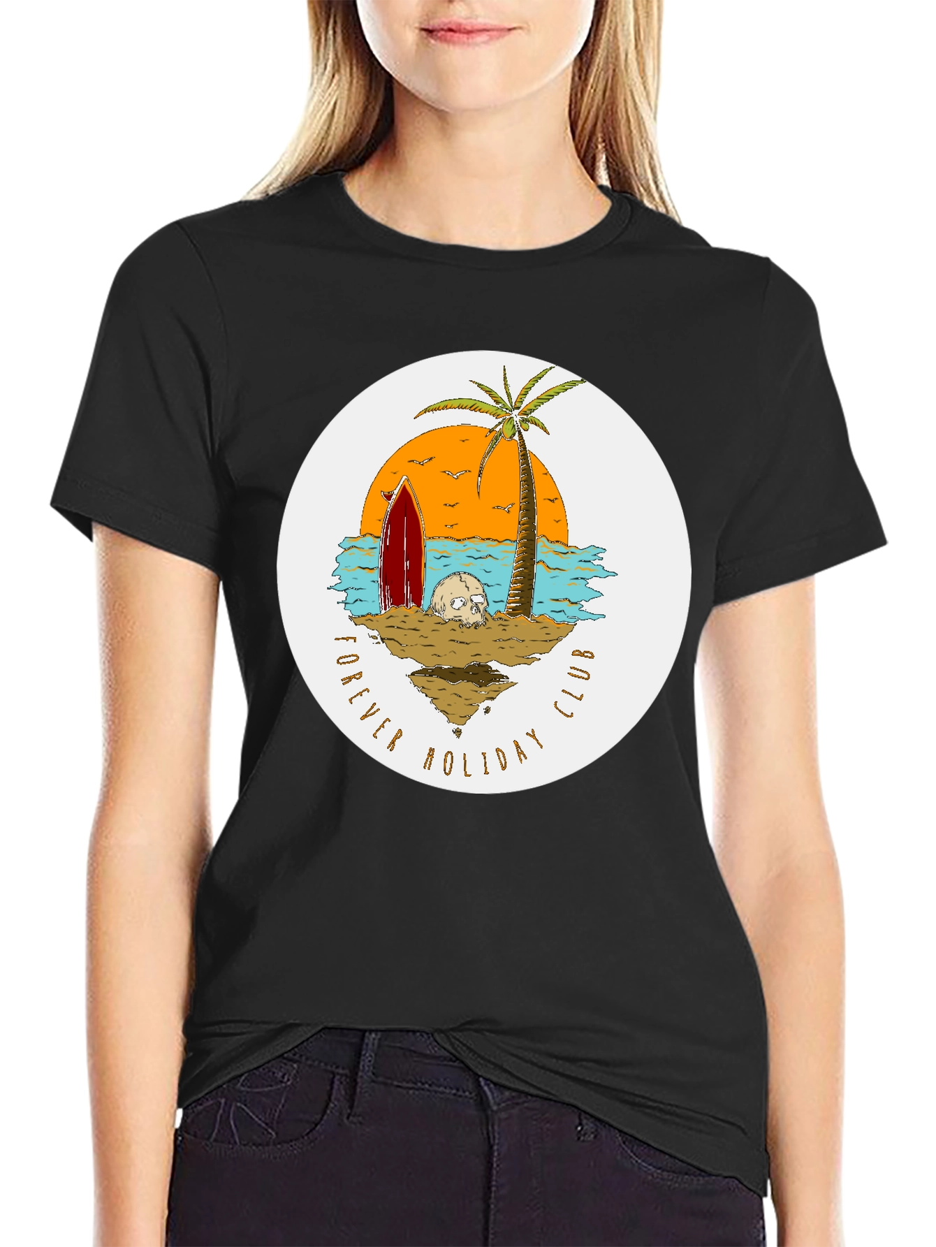 Forever Holiday Club Graphic T-Shirt