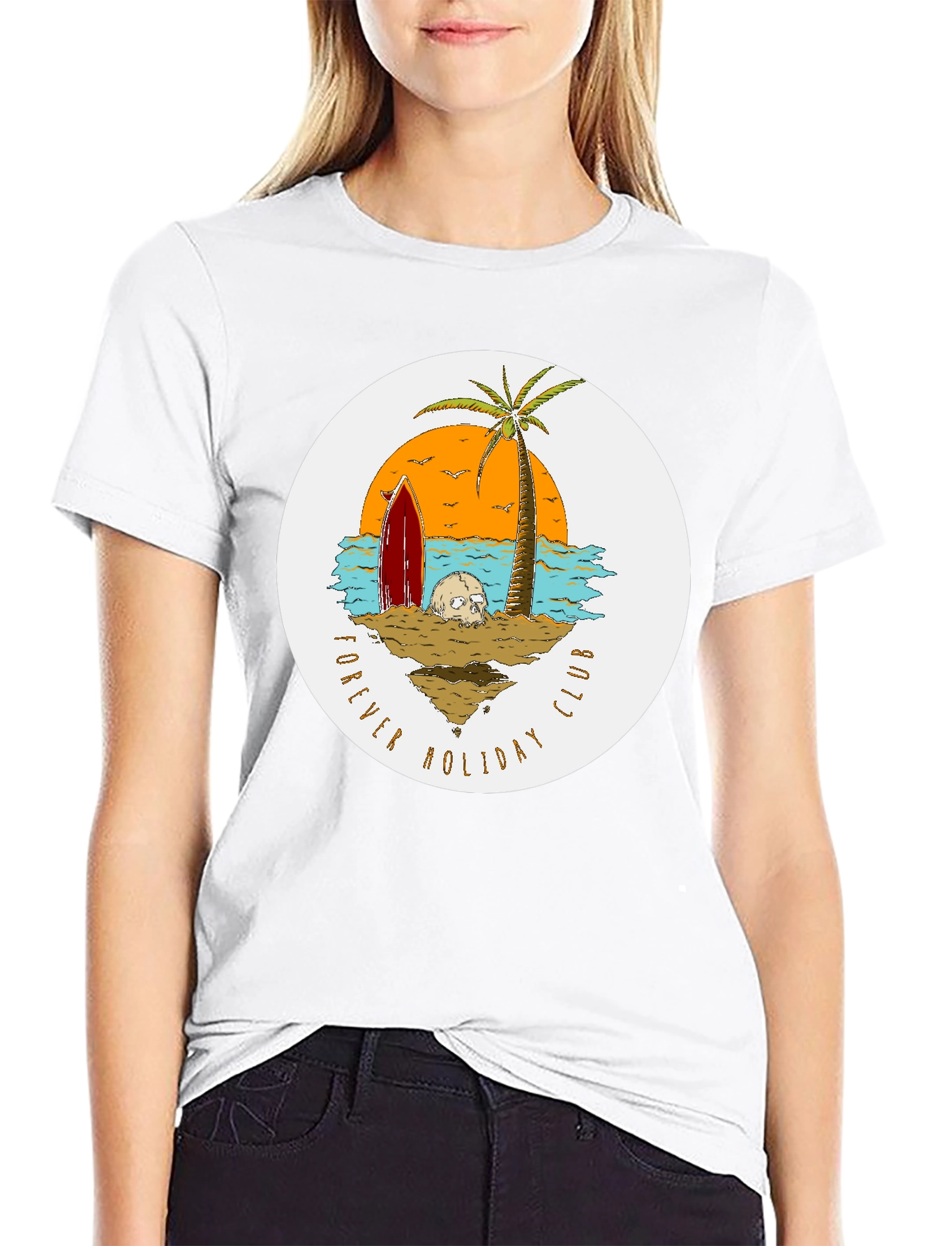 Forever Holiday Club Graphic T-Shirt
