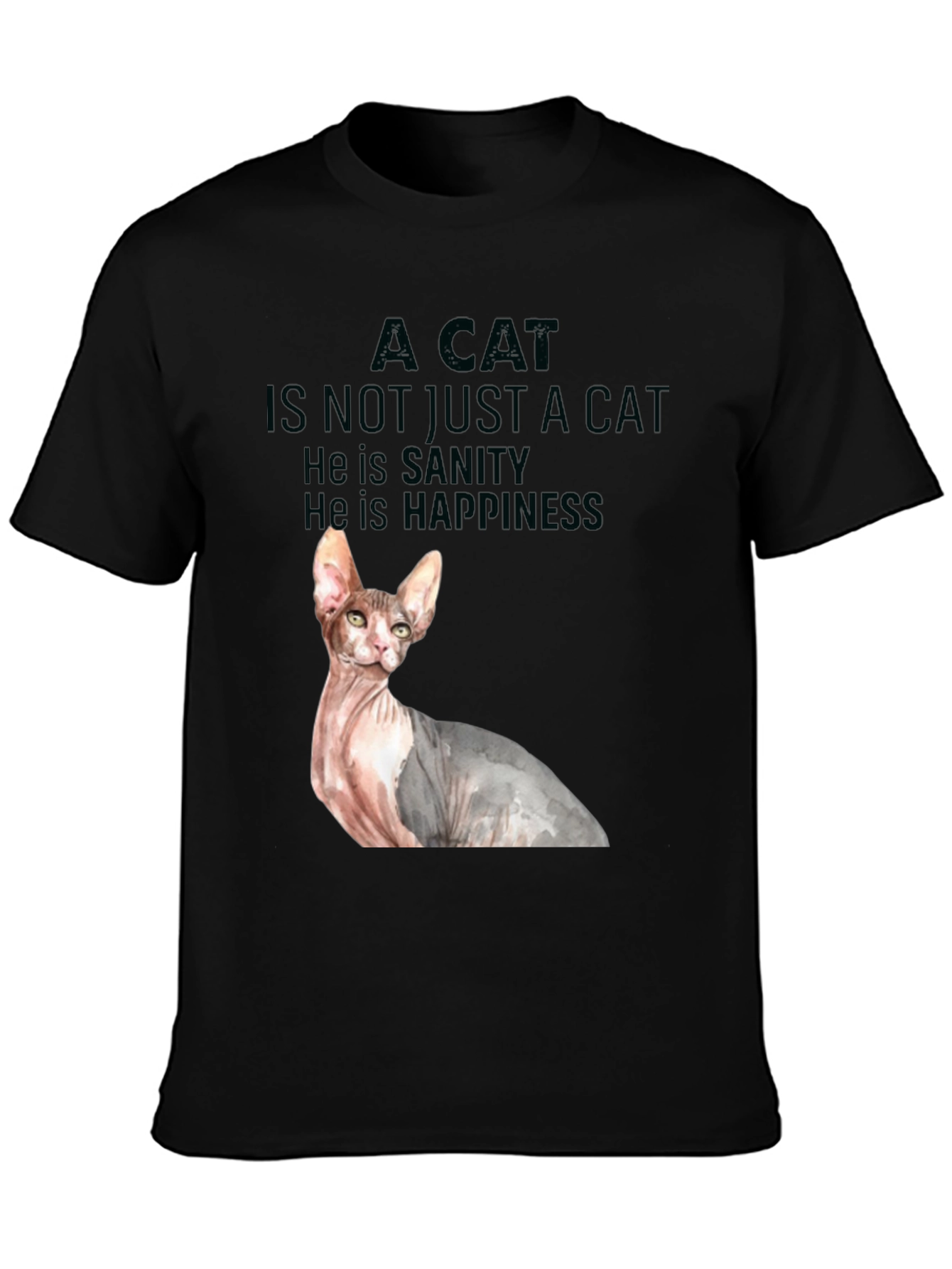 Cat Sanity & Happiness Tee