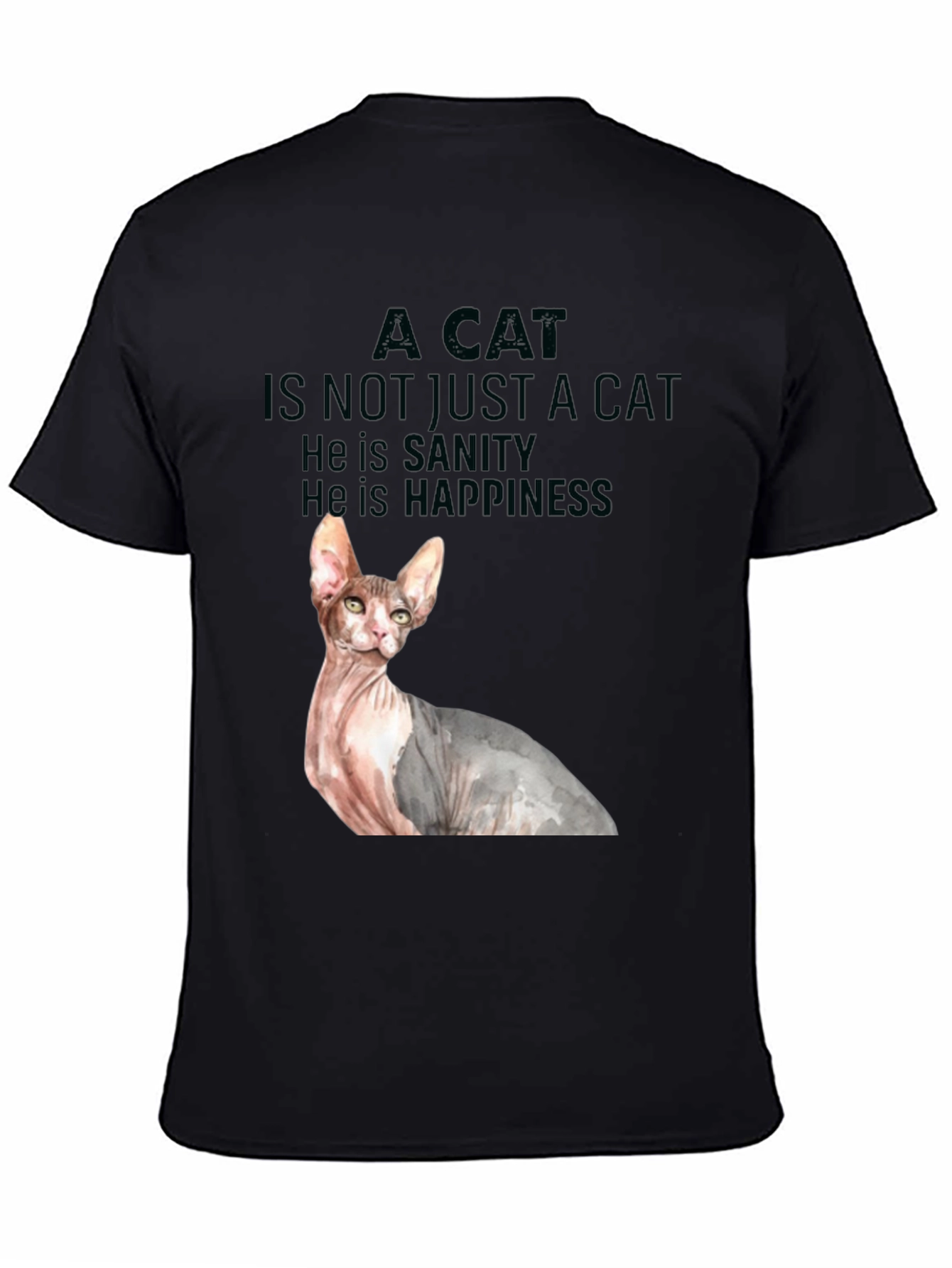 Cat Sanity & Happiness Tee