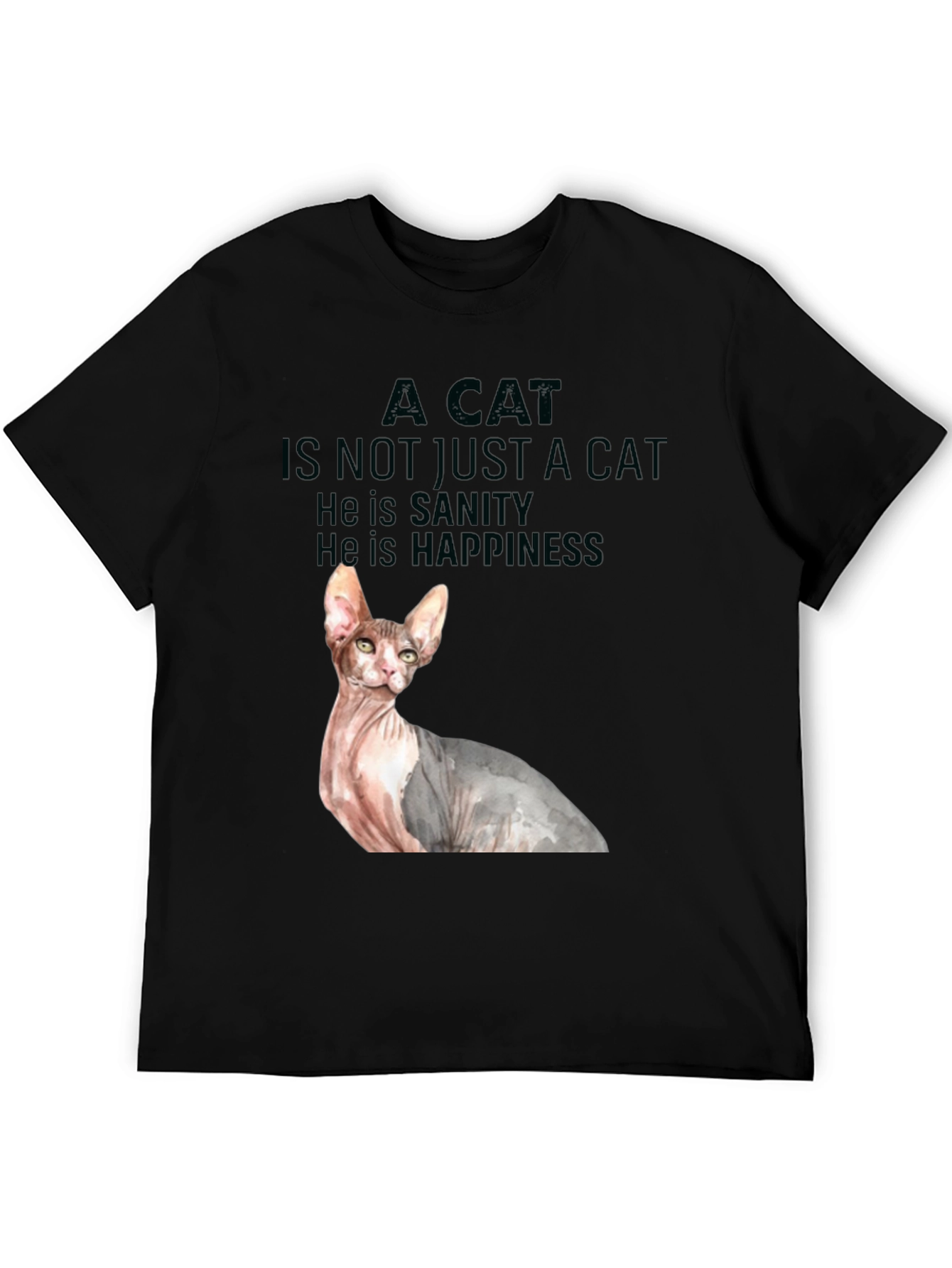 Cat Sanity & Happiness Tee