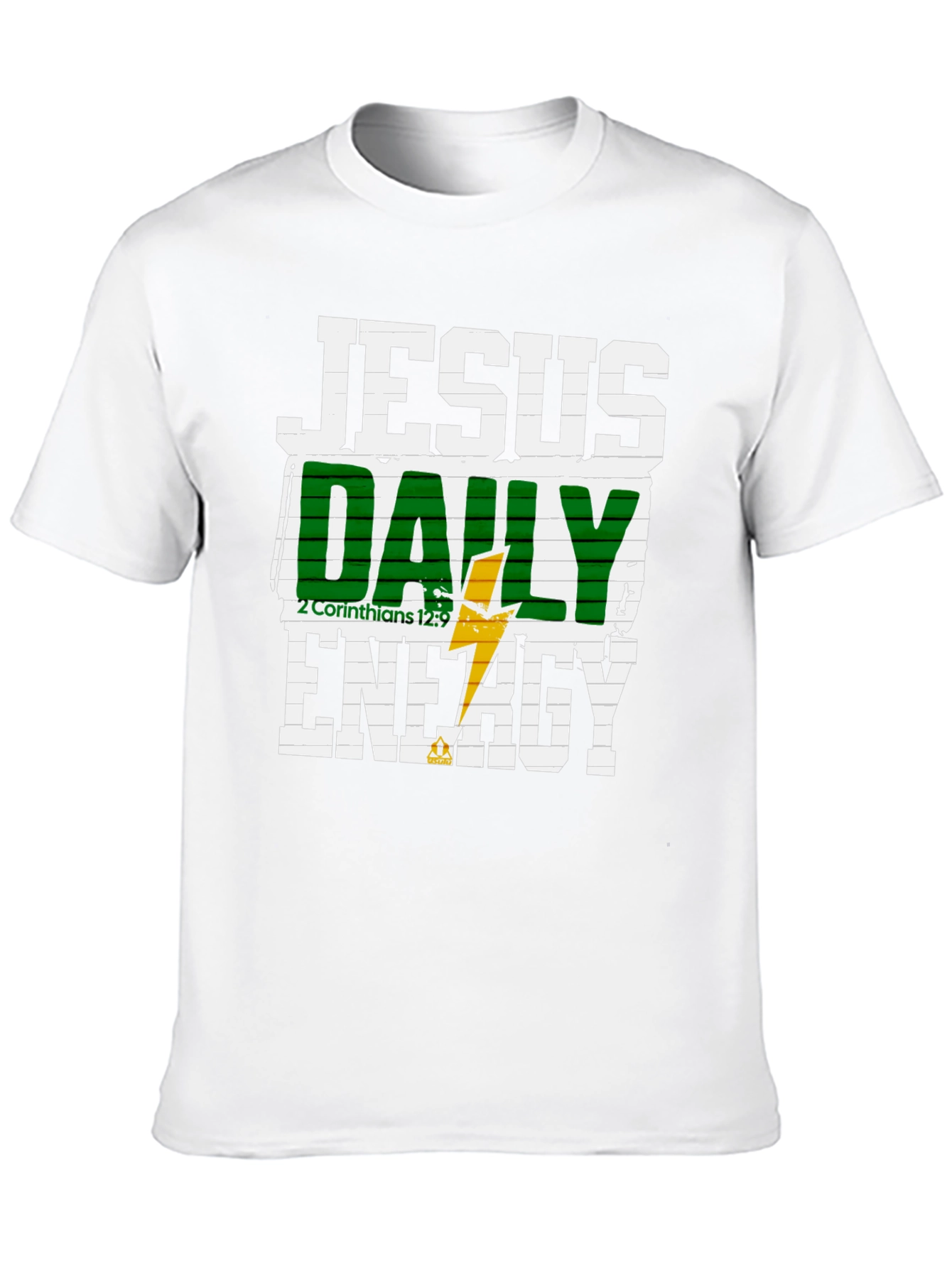 Jesus Daily Energy T-Shirt - Christian Inspired Tee