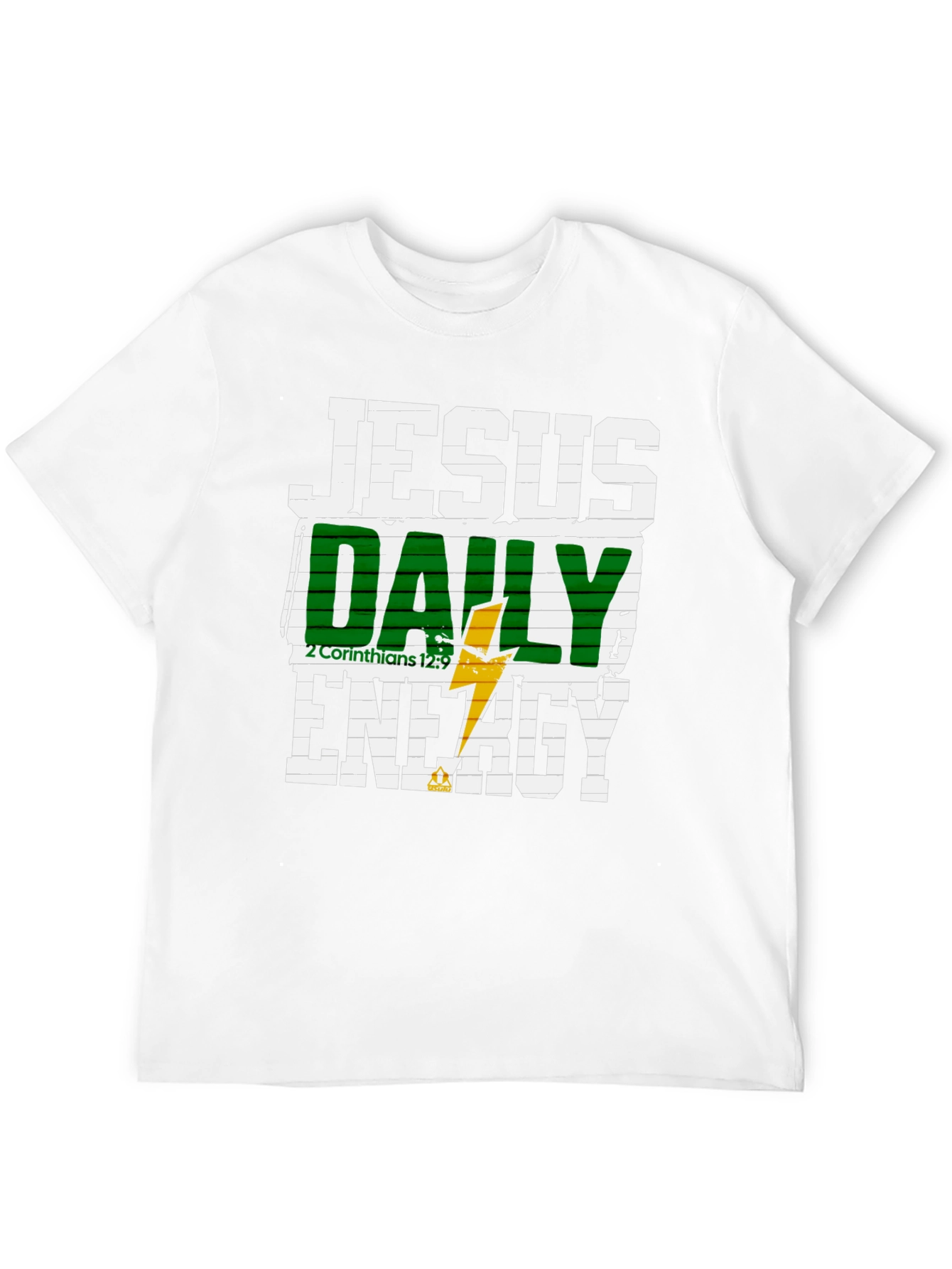 Jesus Daily Energy T-Shirt - Christian Inspired Tee