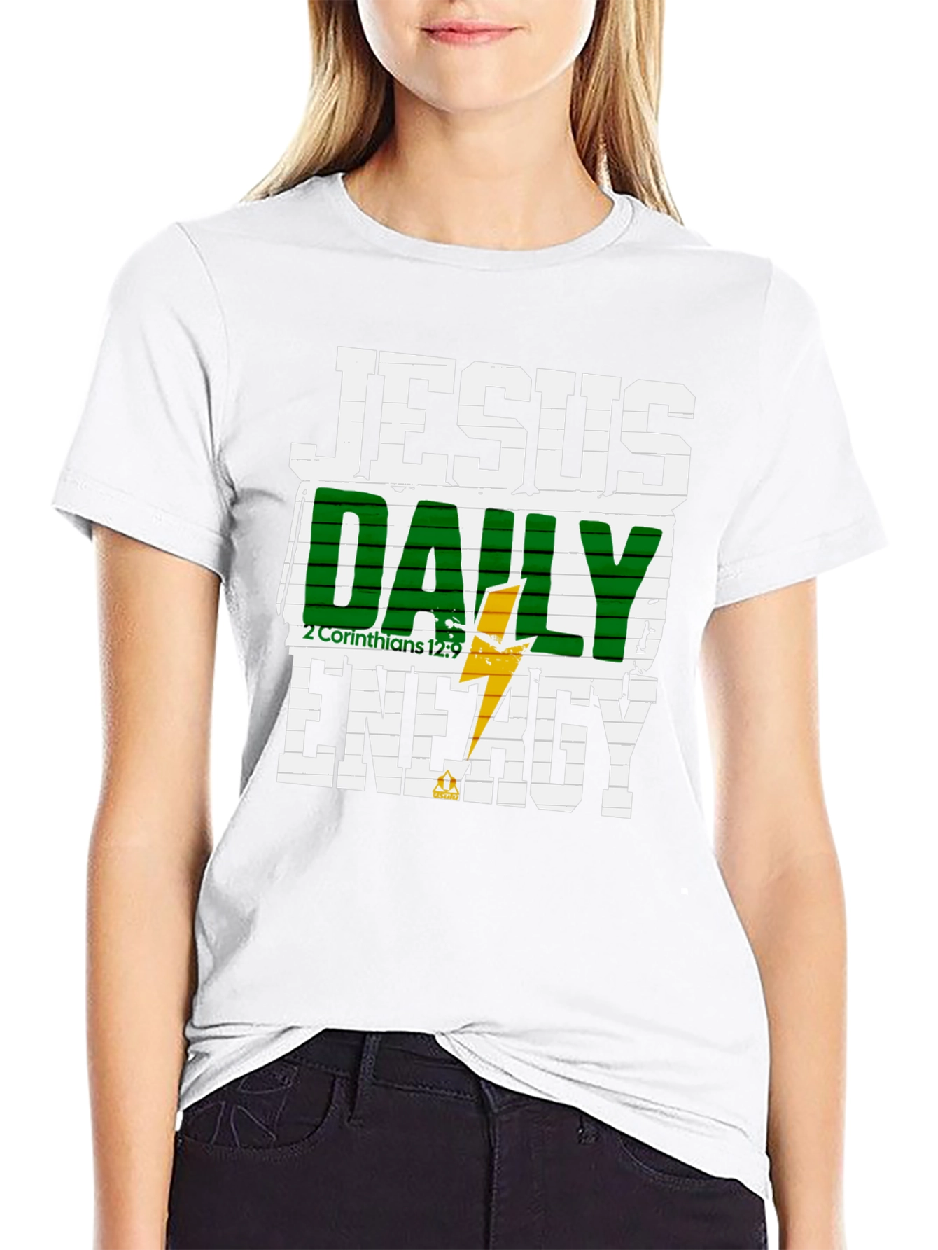 Jesus Daily Energy T-Shirt - Christian Inspired Tee