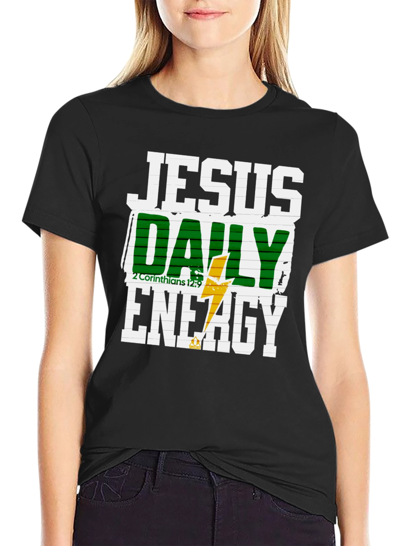 Jesus Daily Energy T-Shirt - Christian Inspired Tee