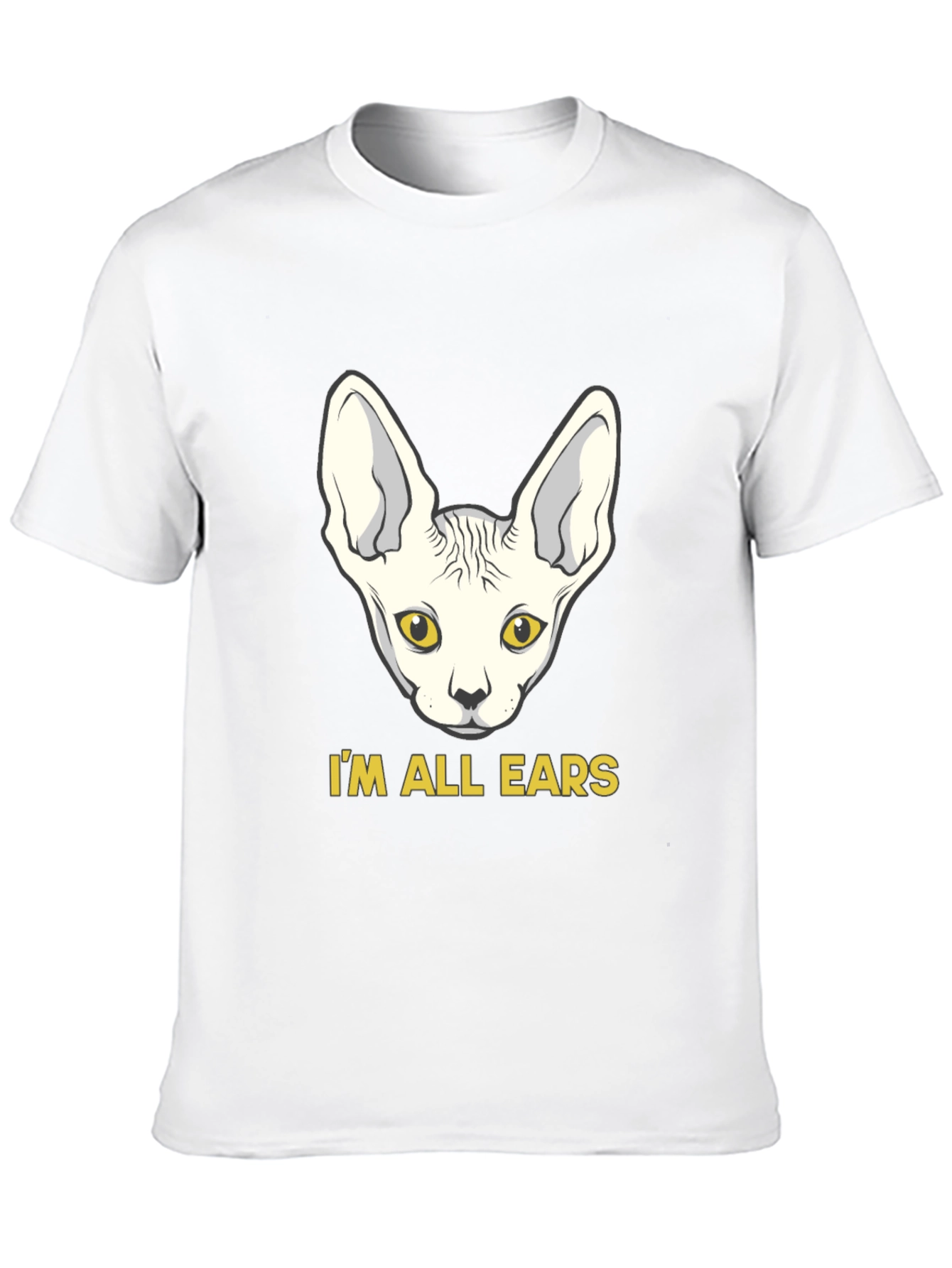 Im All Ears Cat T-Shirt