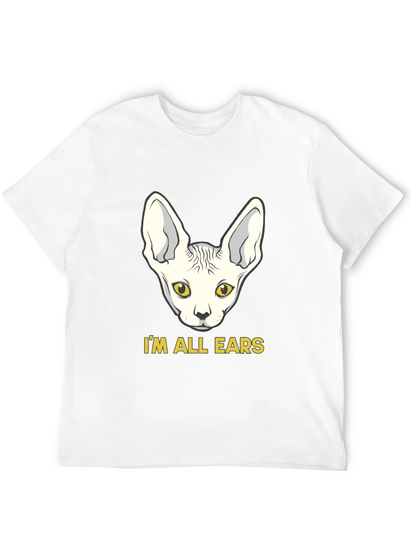 Im All Ears Cat T-Shirt