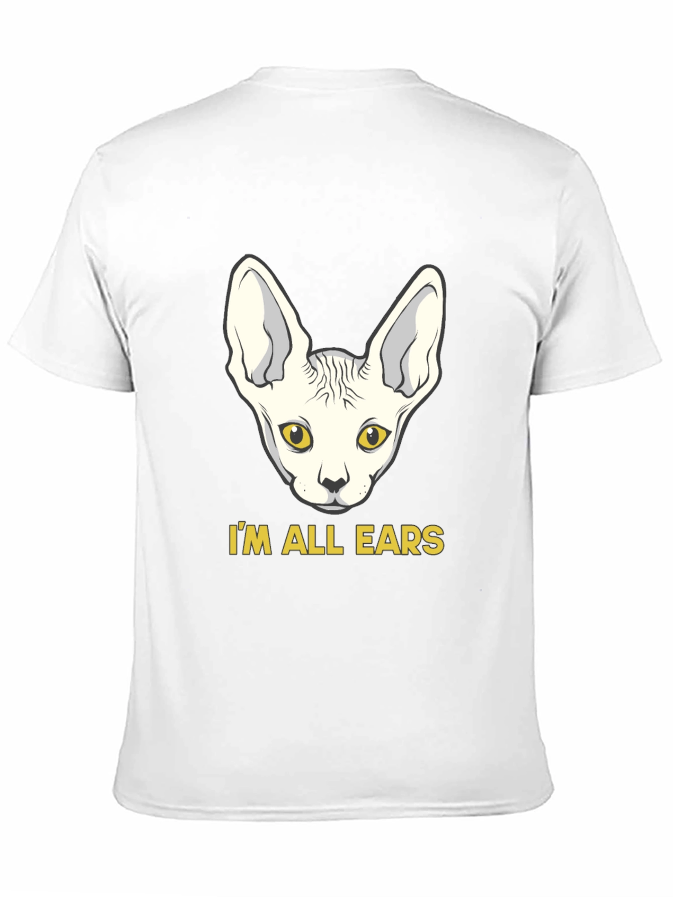Im All Ears Cat T-Shirt