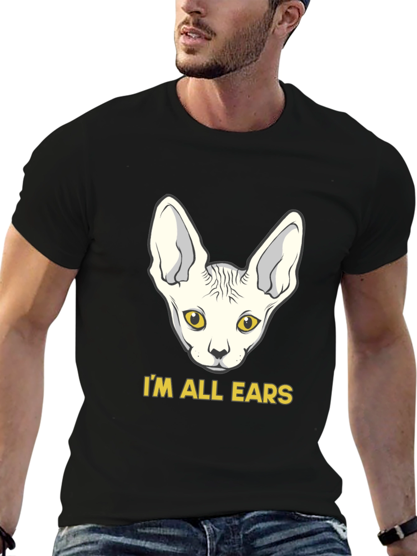 Im All Ears Cat T-Shirt