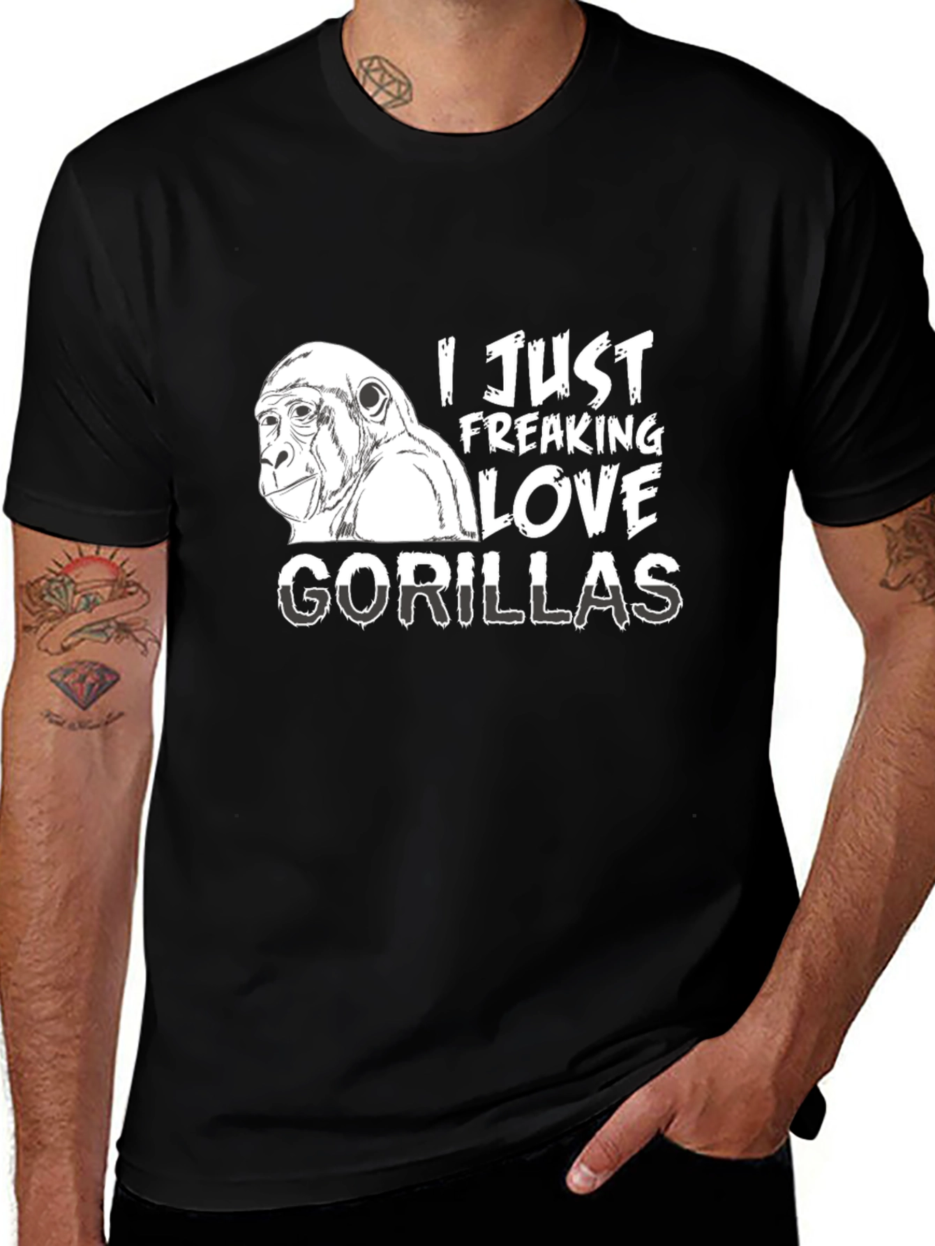 I Love Gorillas T-Shirt