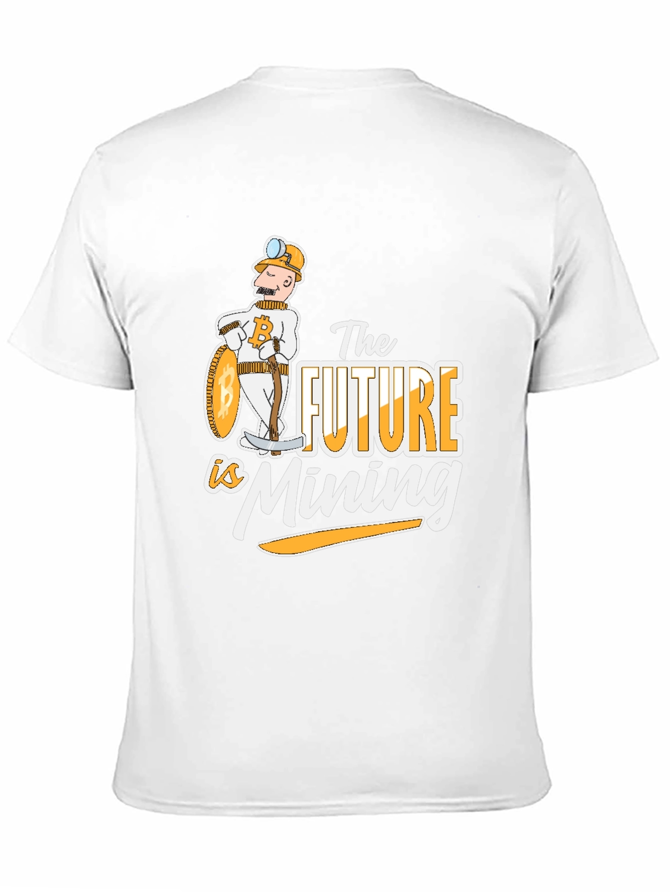 Bitcoin Miner T-Shirt - The Future is Mining!