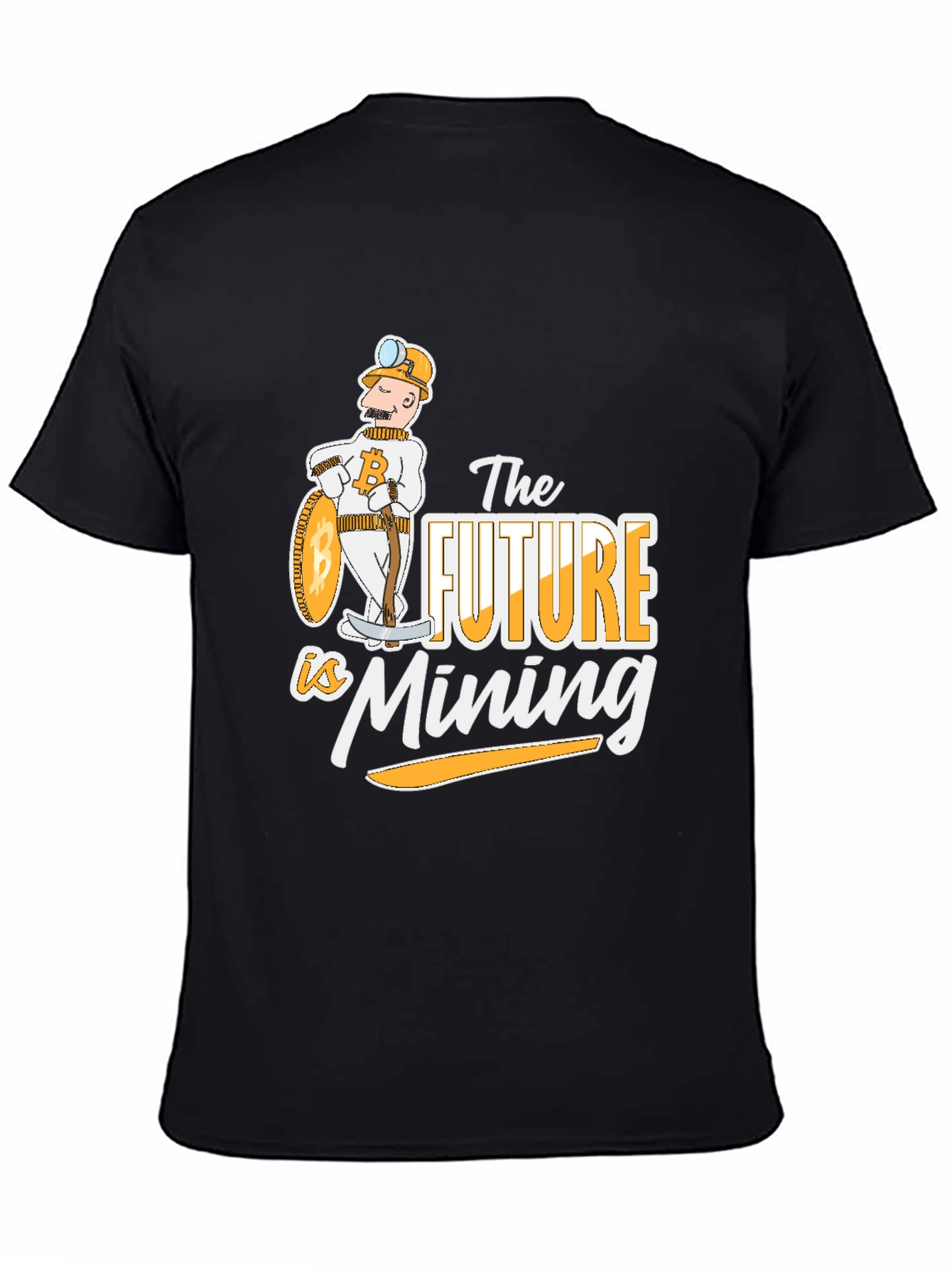 Bitcoin Miner T-Shirt - The Future is Mining!