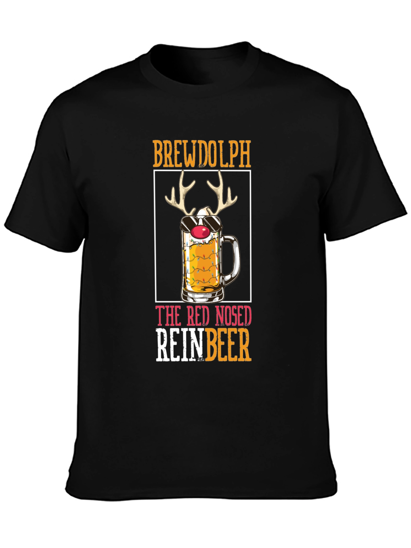 Brewdolph Reinbeer Graphic T-Shirt
