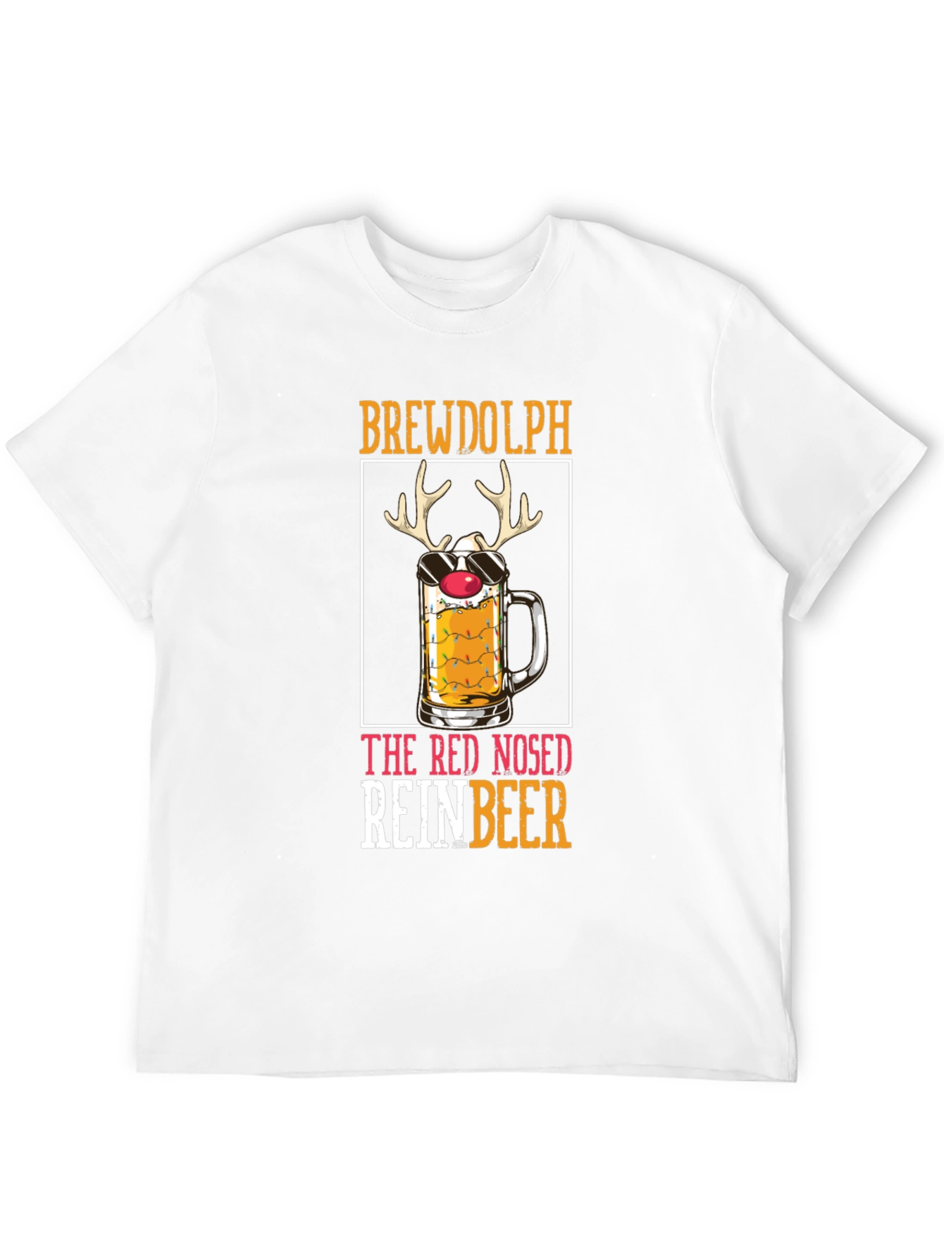 Brewdolph Reinbeer Graphic T-Shirt
