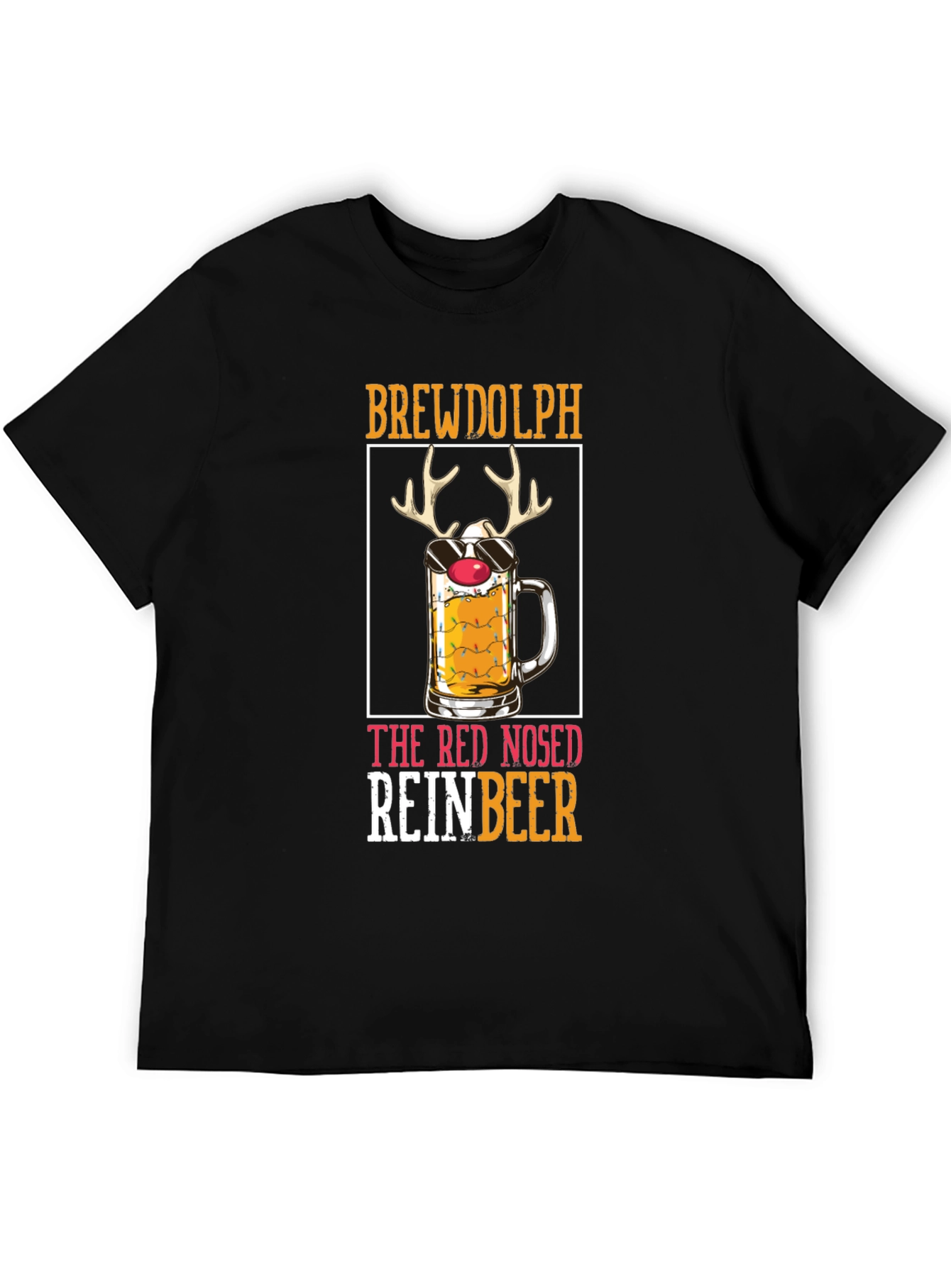 Brewdolph Reinbeer Graphic T-Shirt