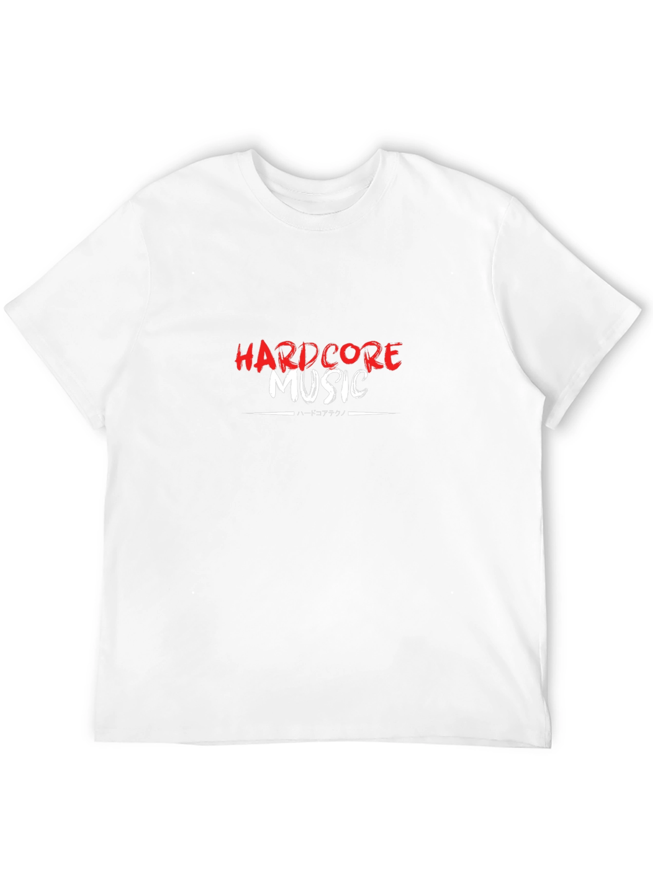 Hardcore Music Black T-Shirt