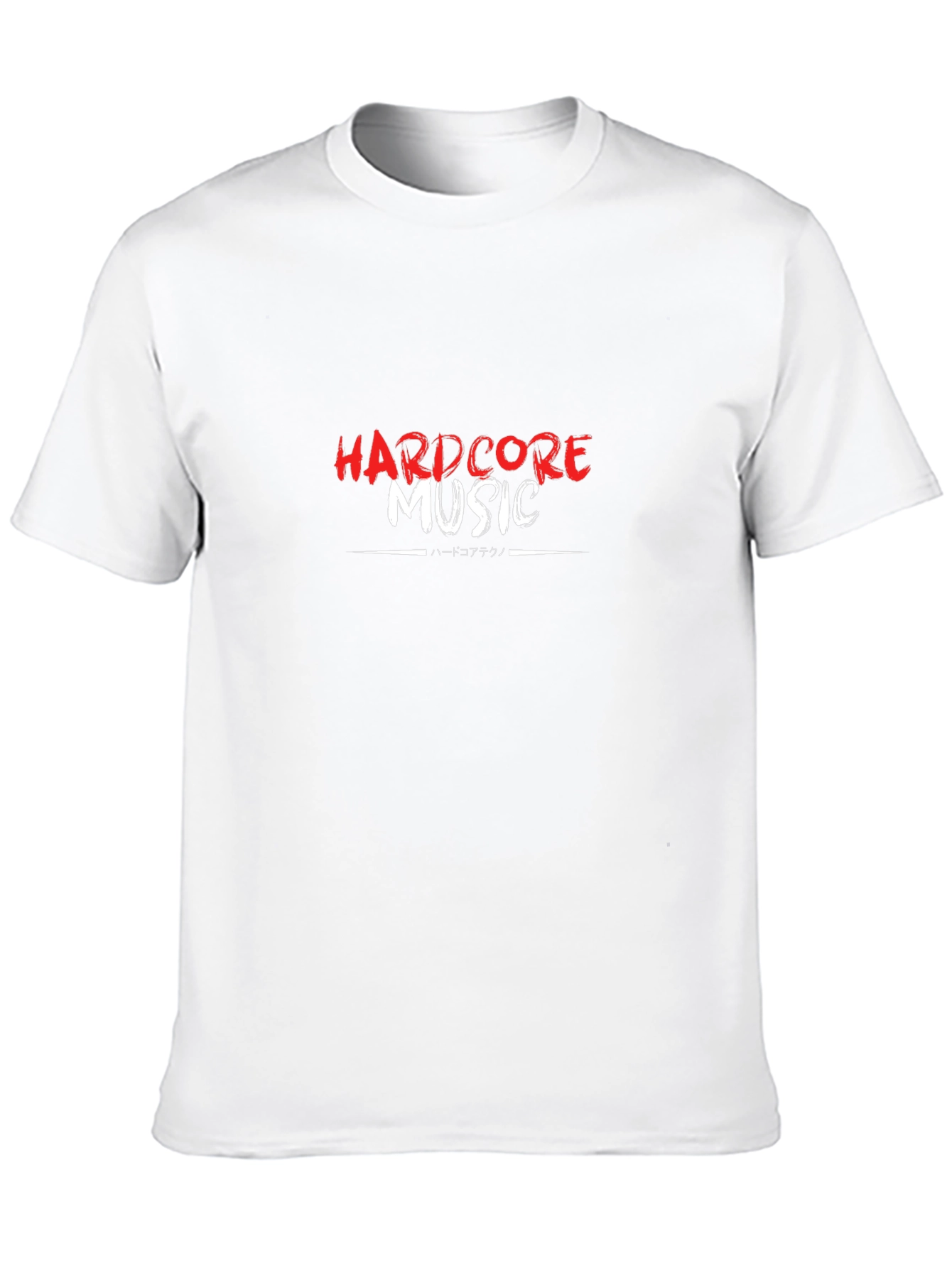 Hardcore Music Black T-Shirt
