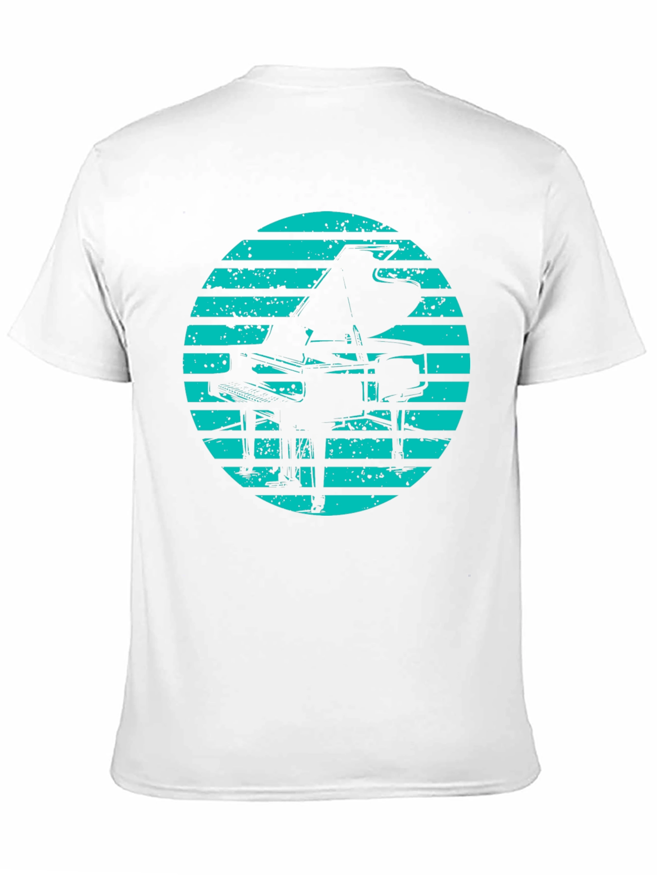 Retro Piano Graphic Tee - Stylish Music Lover T-Shirt