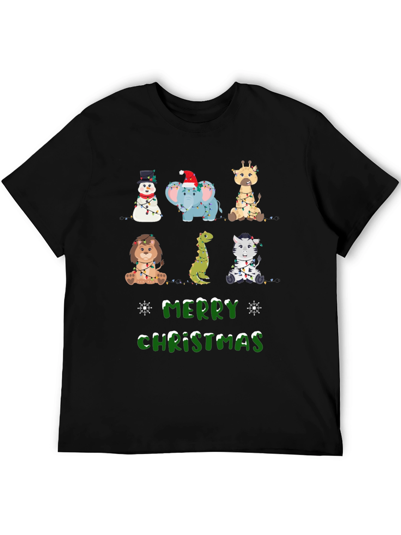 Festive Animal Christmas Tee