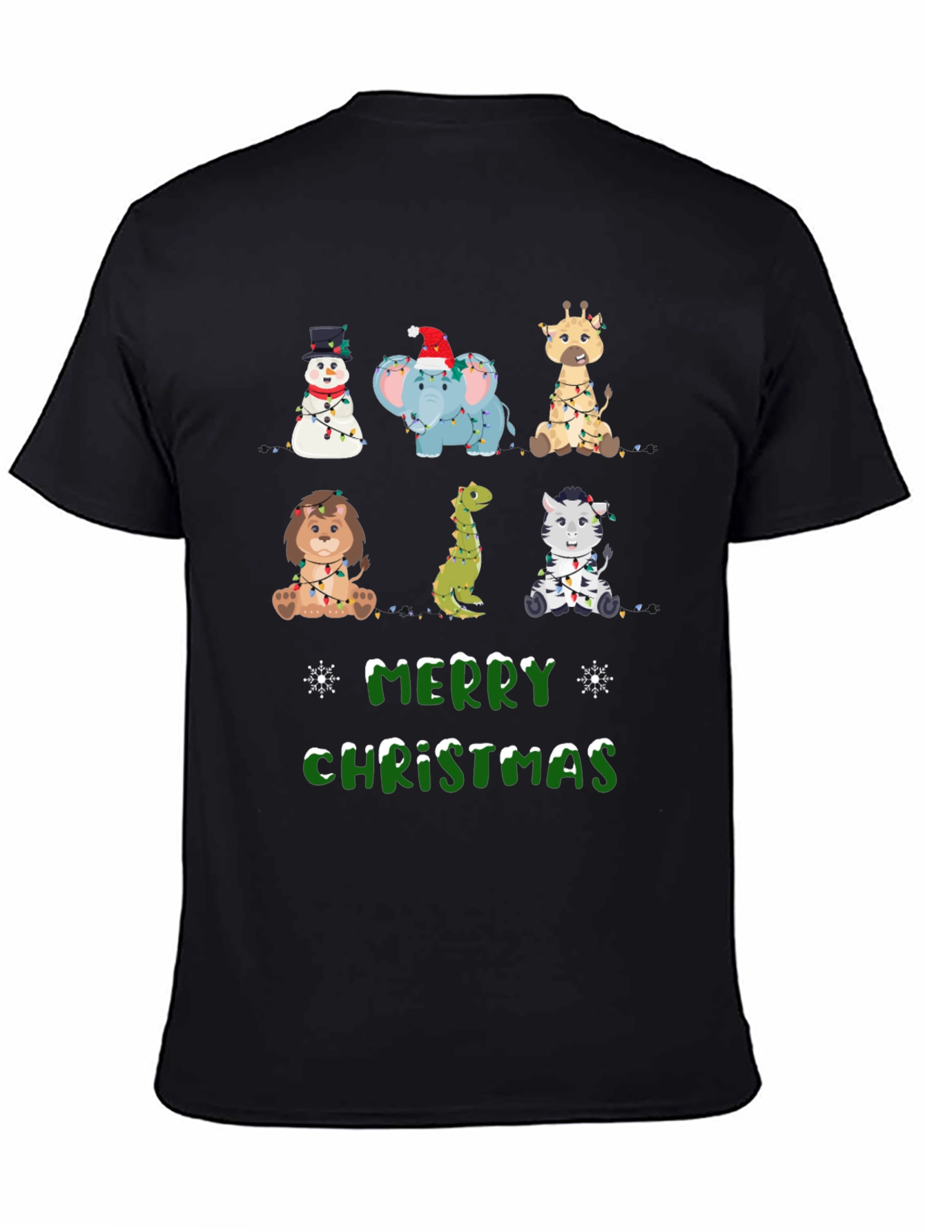 Festive Animal Christmas Tee