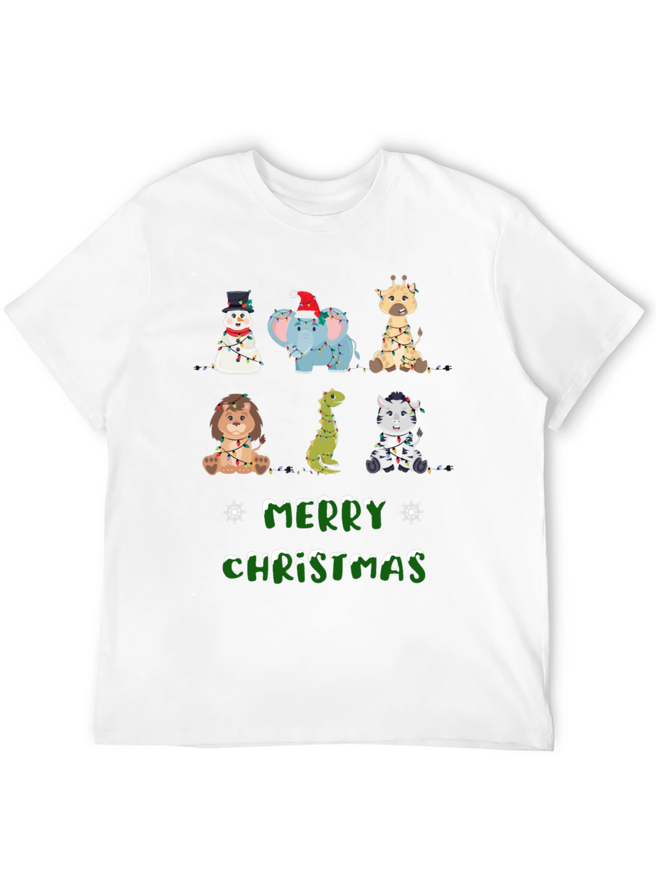 Festive Animal Christmas Tee