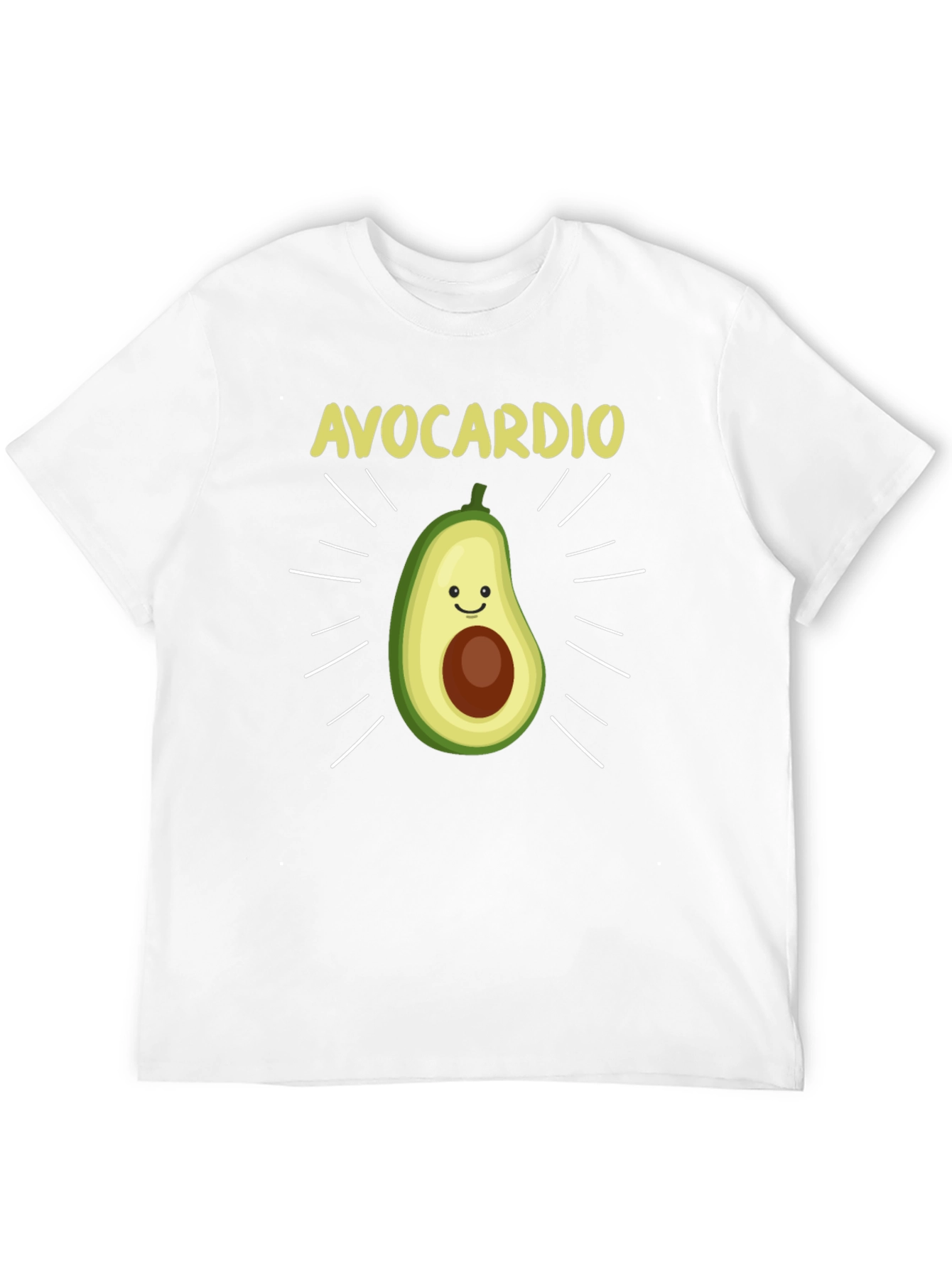 Avocardio Funny Avocado Workout T-Shirt
