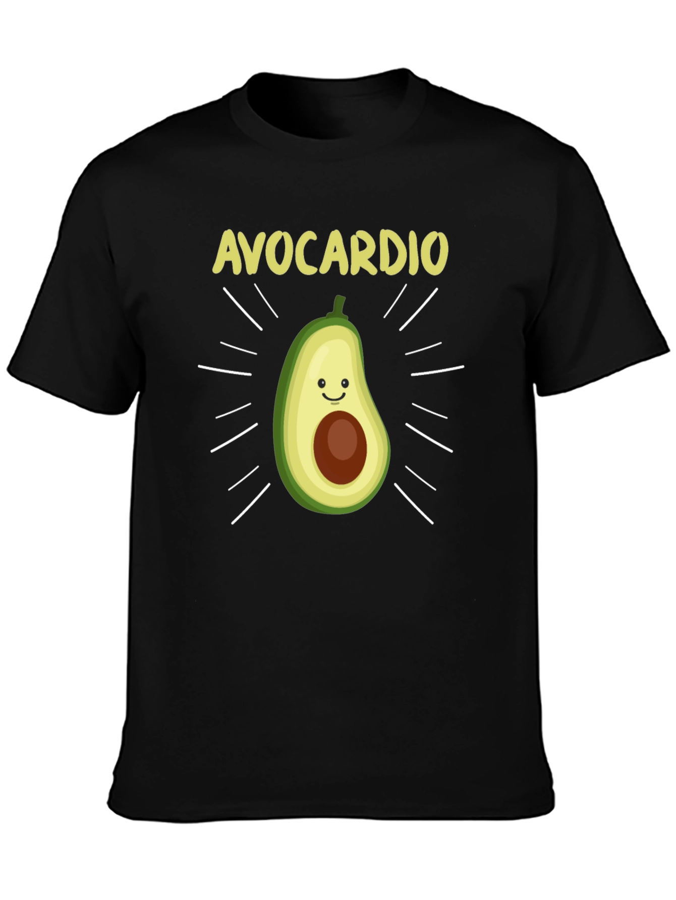 Avocardio Funny Avocado Workout T-Shirt