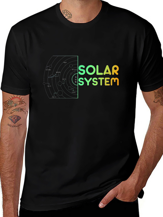 Solar System Graphic Tee - Stylish & Unique