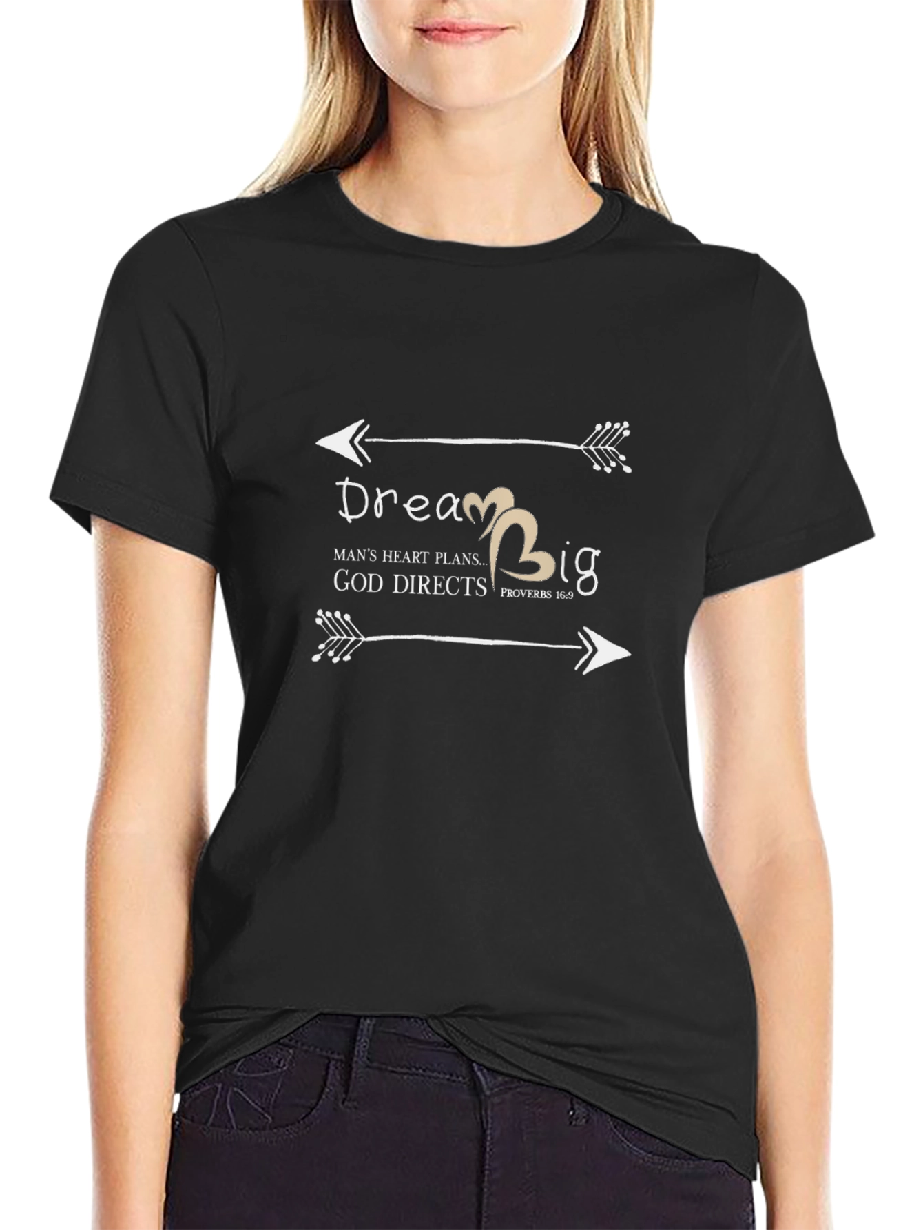Dream Big Graphic T-Shirt - Religious Inspirational