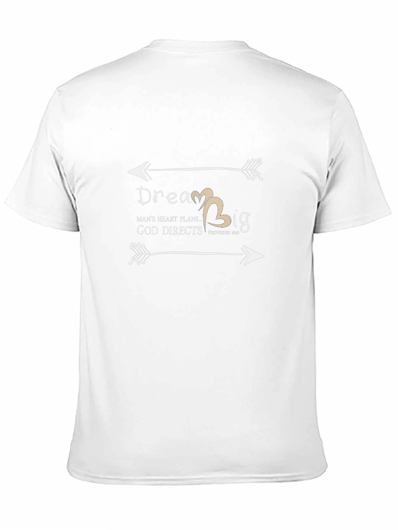 Dream Big Graphic T-Shirt - Religious Inspirational