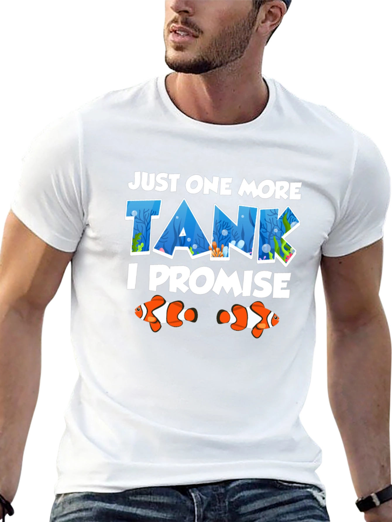Just One More Tank T-Shirt Fish Lover Tee