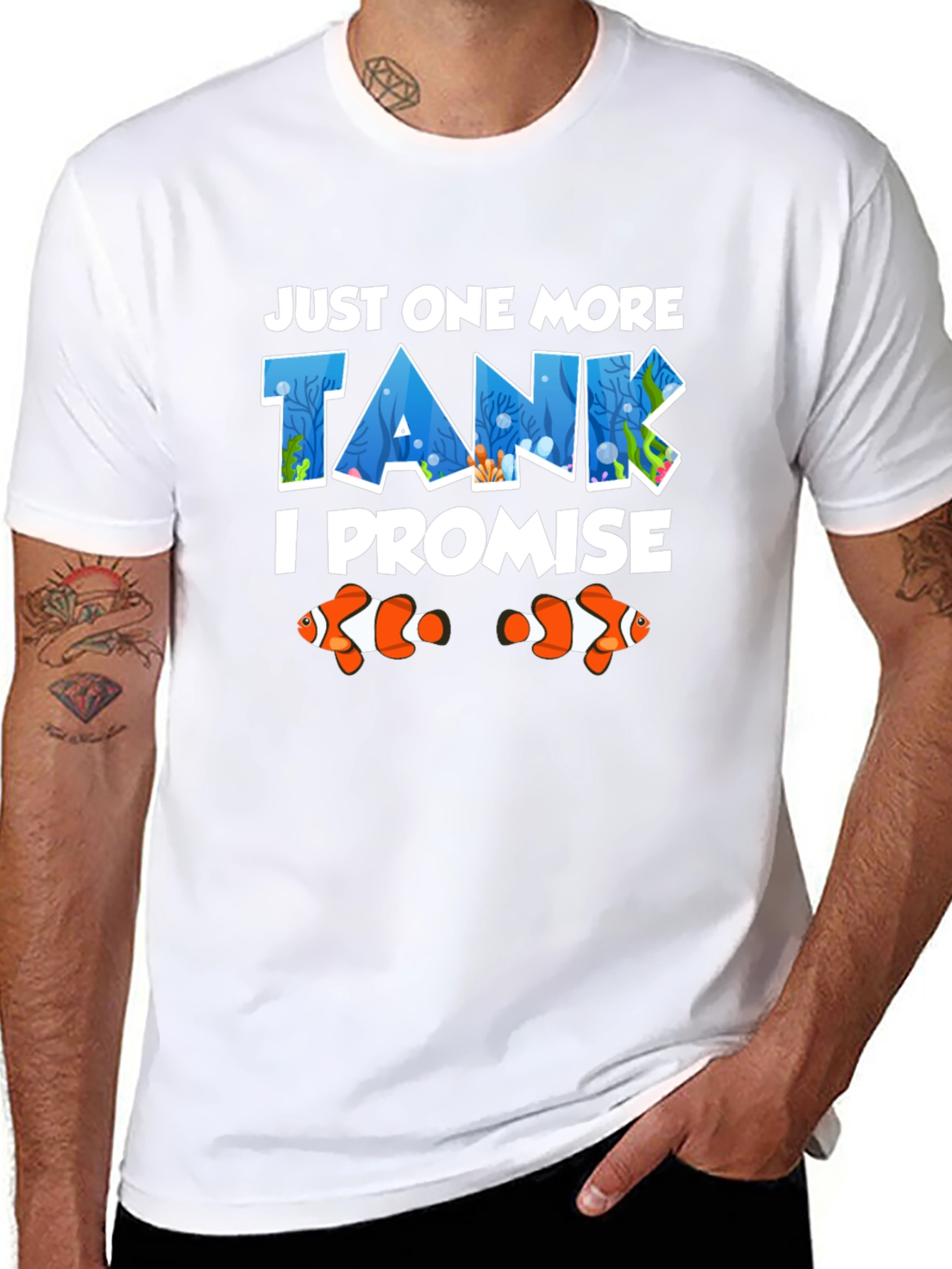 Just One More Tank T-Shirt Fish Lover Tee