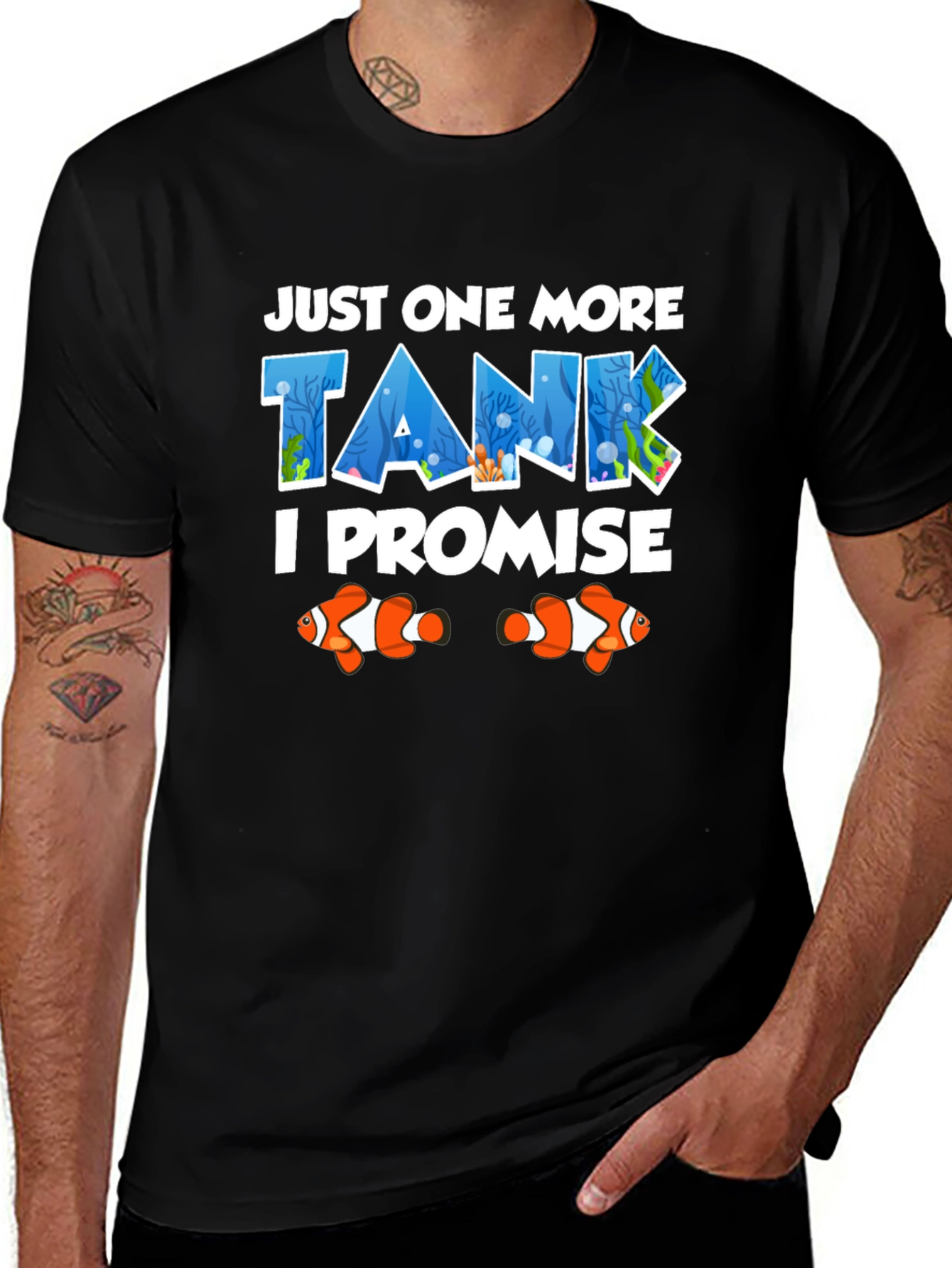 Just One More Tank T-Shirt Fish Lover Tee