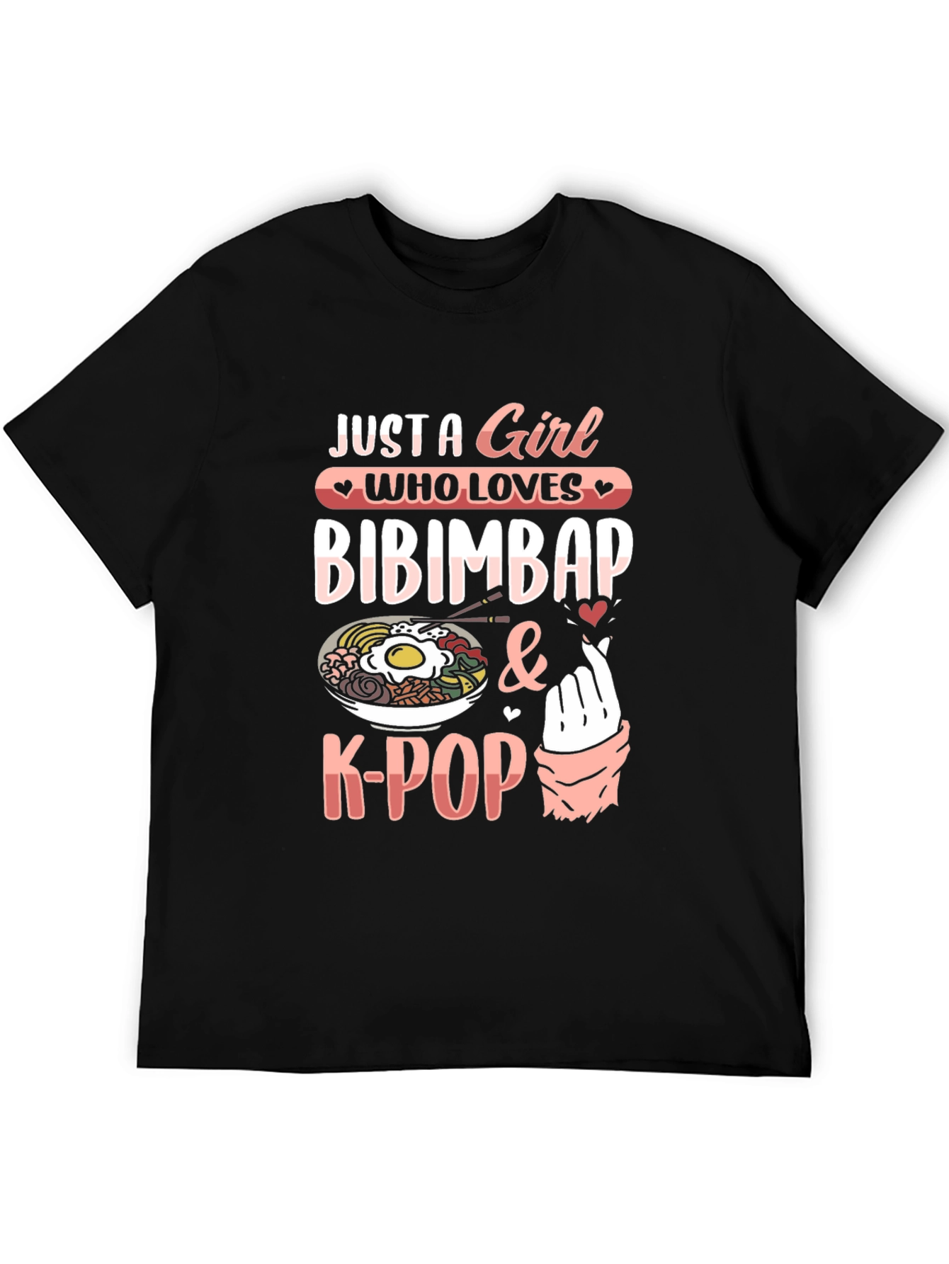 Bibimbap & K-Pop Lover T-Shirt