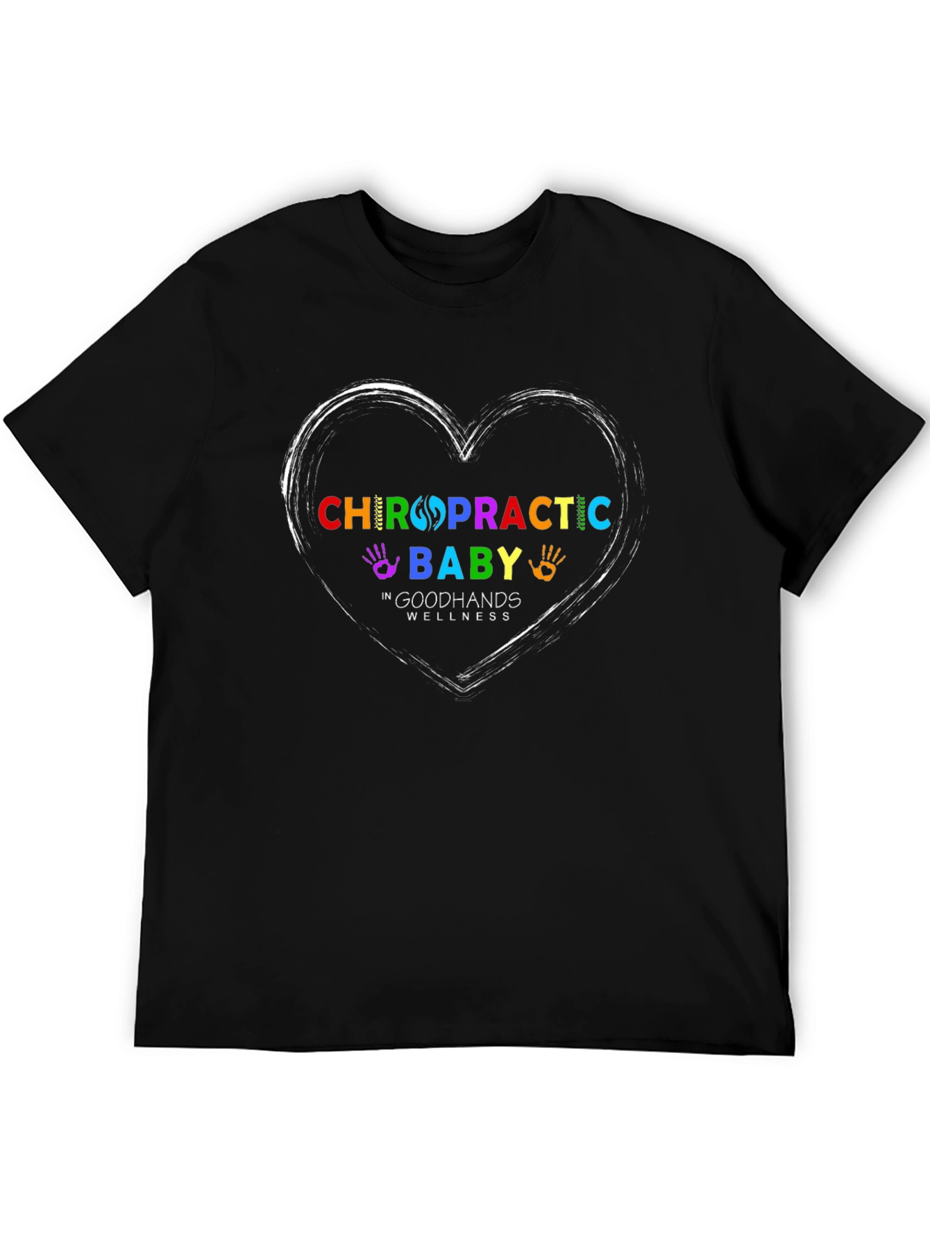 Chiropractic Baby Wellness Heart T-Shirt