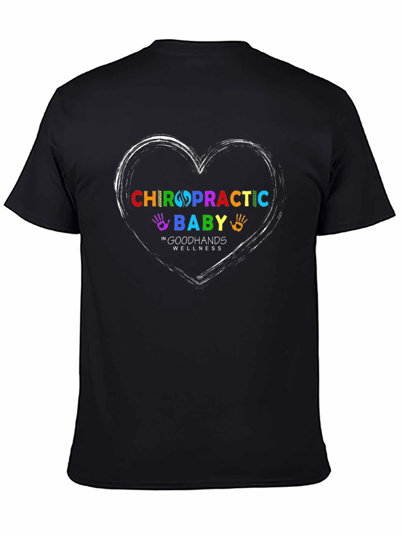 Chiropractic Baby Wellness Heart T-Shirt