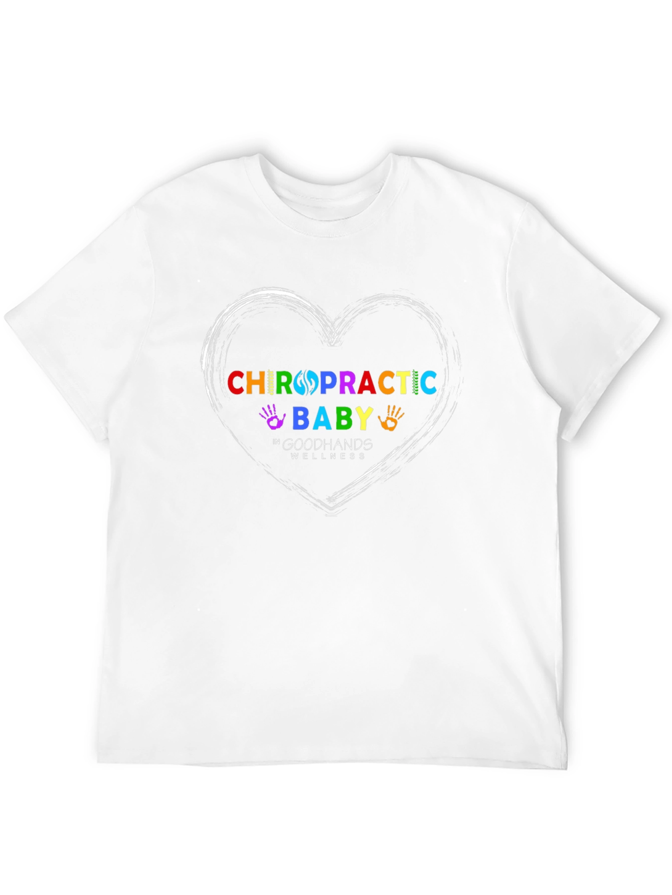 Chiropractic Baby Wellness Heart T-Shirt