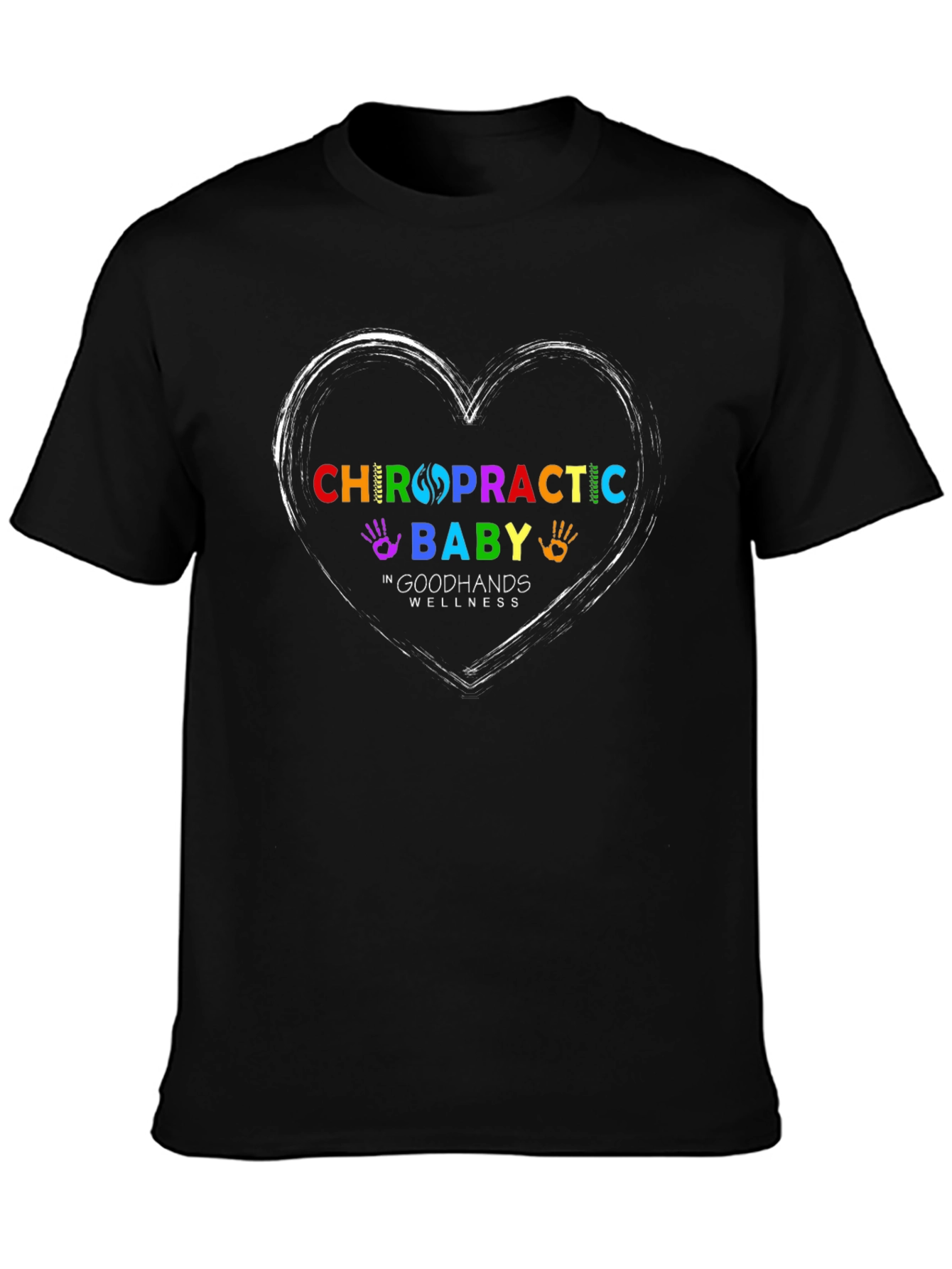 Chiropractic Baby Wellness Heart T-Shirt