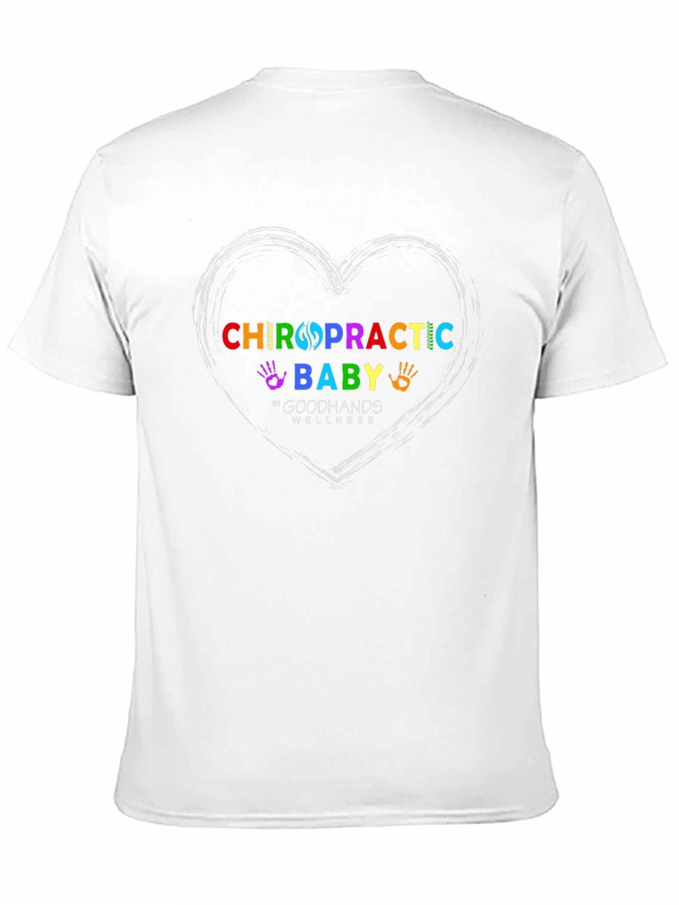 Chiropractic Baby Wellness Heart T-Shirt