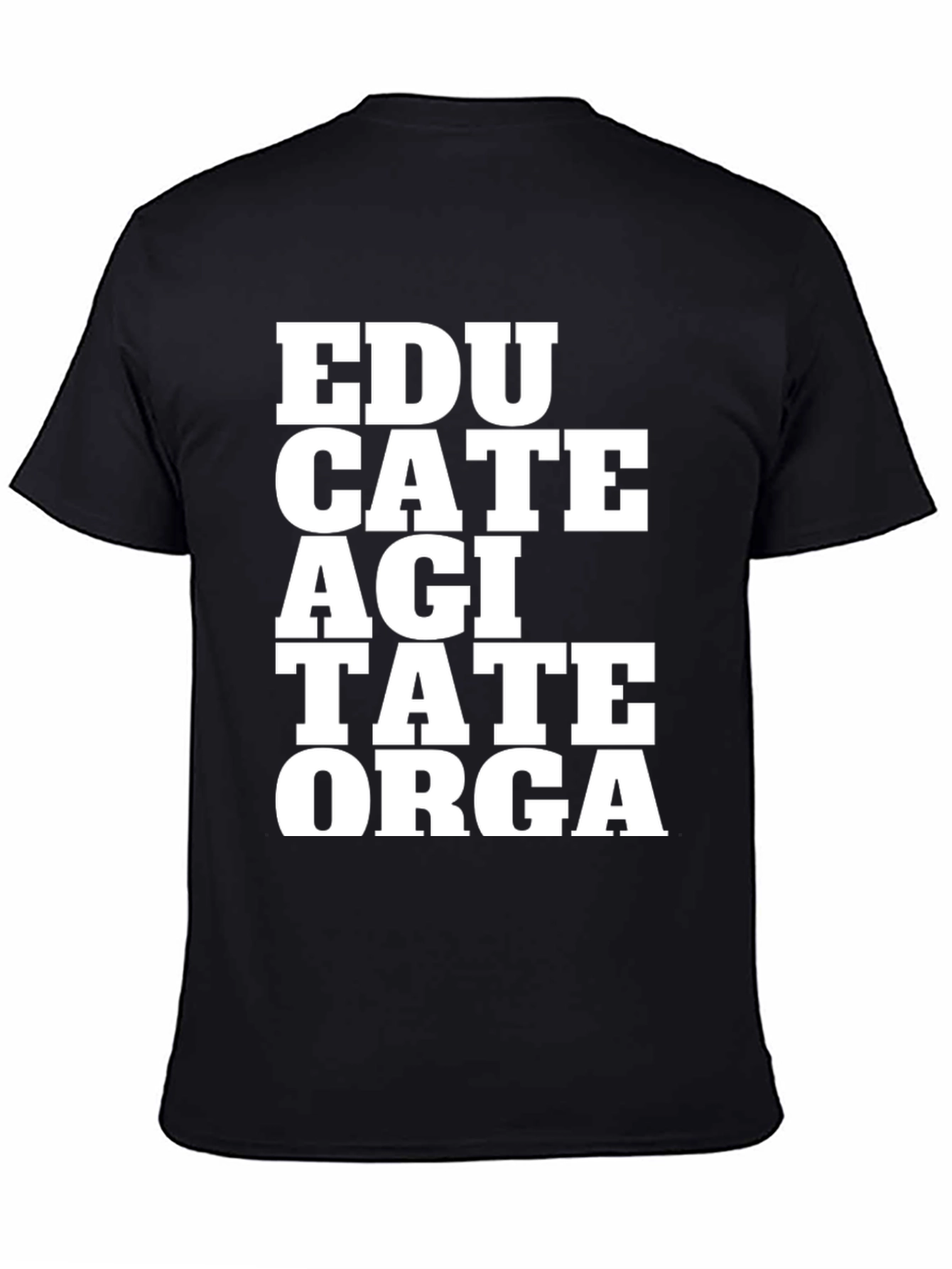 Educate Agitate T-Shirt - Activist Tee