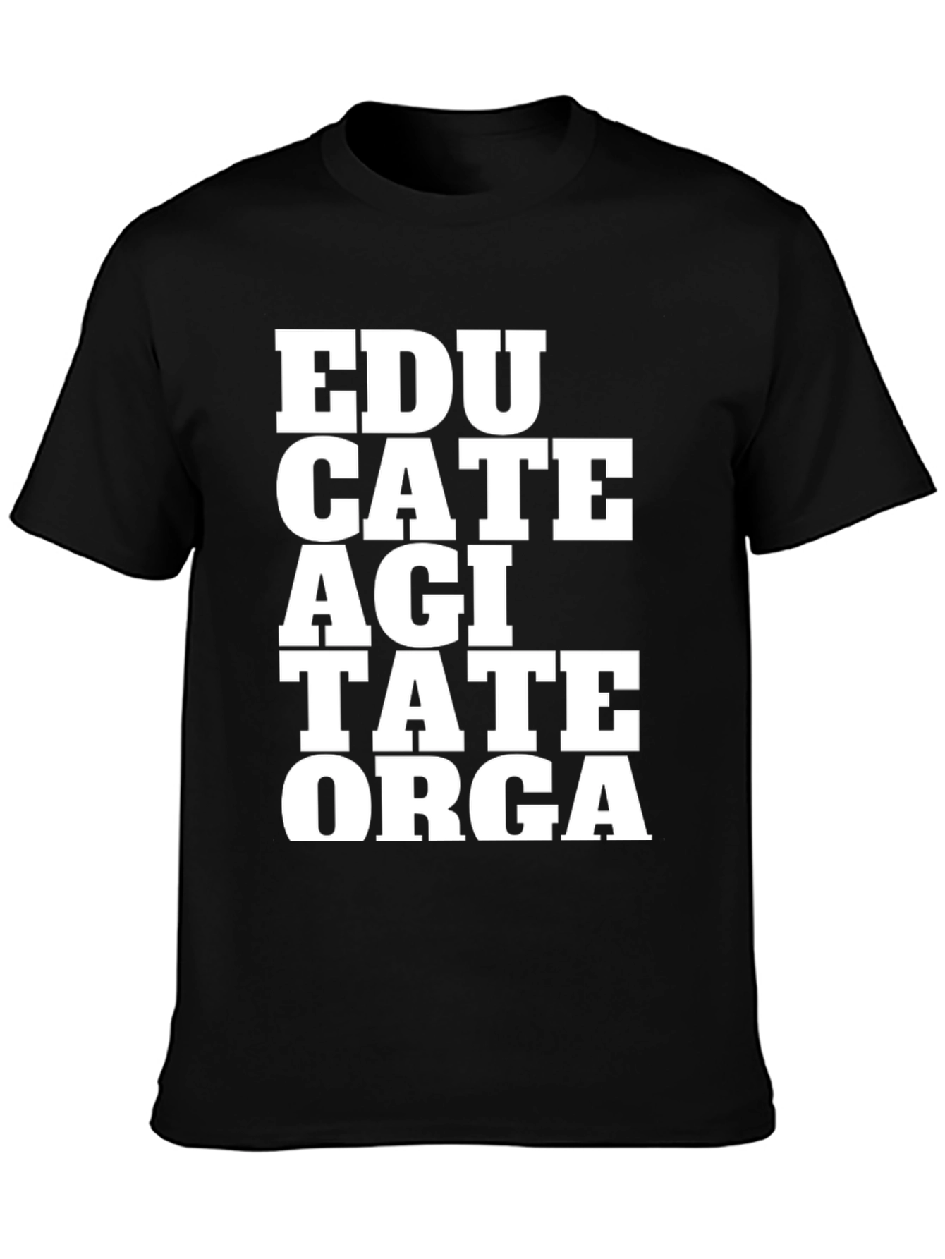 Educate Agitate T-Shirt - Activist Tee